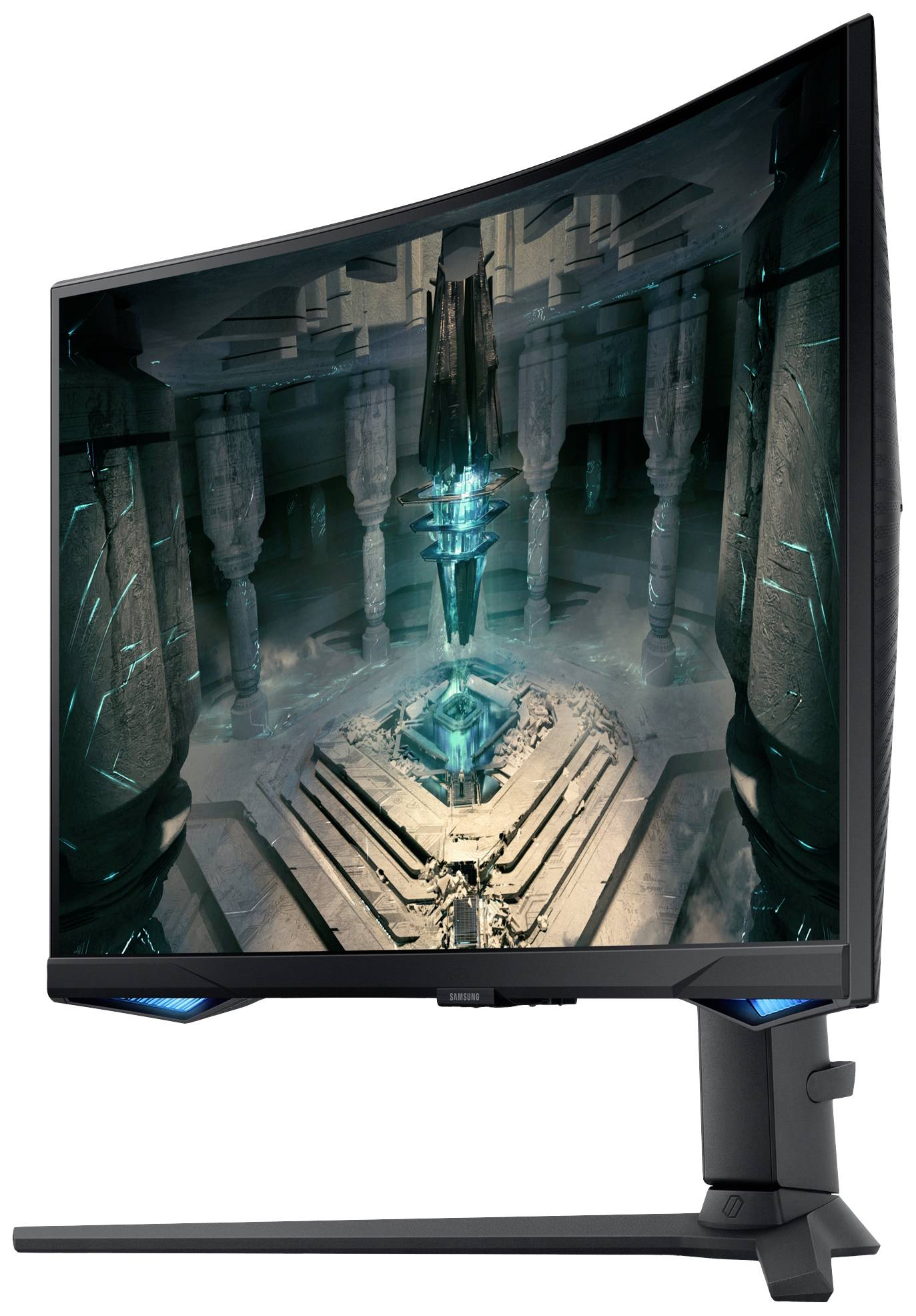 Samsung Odyssey G6 S27BG650EU LCD-Monitor EEK F (A - G) 68.6 cm (27 Zoll) 2560 x 1440 Pixel 16:9 1 ms HDMI®, DisplayPort, Kopfhörer (3.5 mm Klinke)