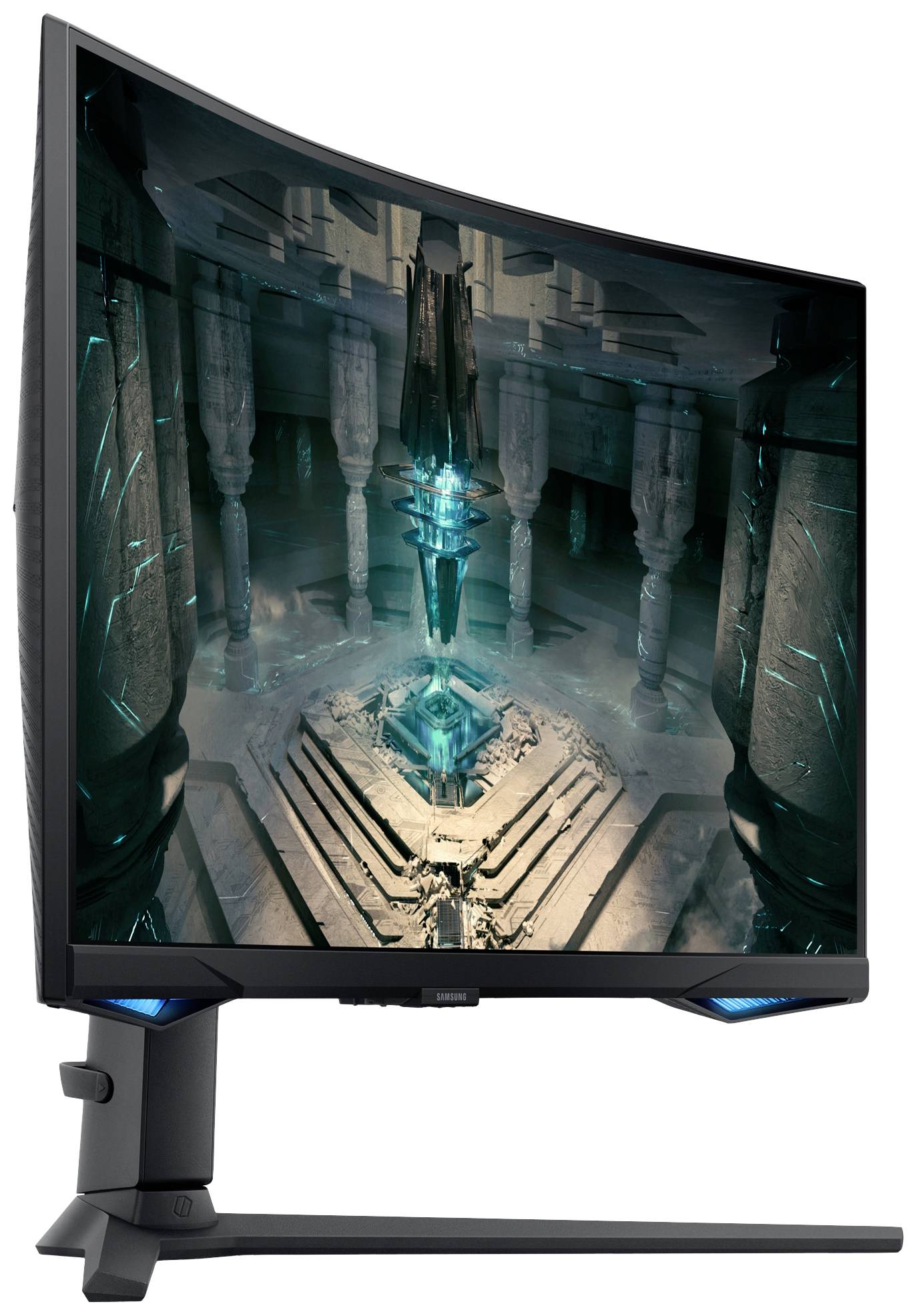 Samsung Odyssey G6 S27BG650EU LCD-Monitor EEK F (A - G) 68.6 cm (27 Zoll) 2560 x 1440 Pixel 16:9 1 ms HDMI®, DisplayPort, Kopfhörer (3.5 mm Klinke)