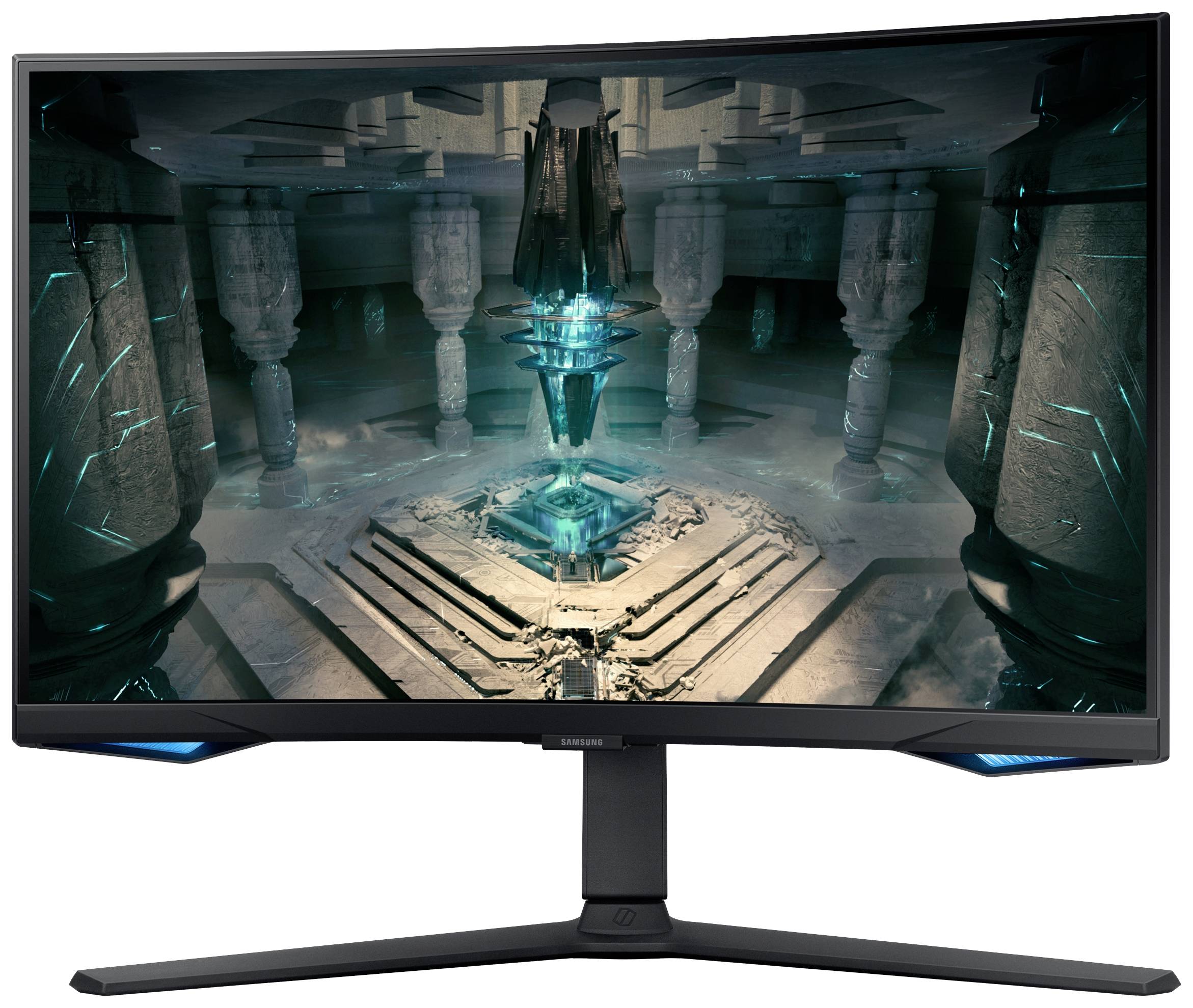 Samsung Odyssey G6 S27BG650EU LCD-Monitor EEK F (A - G) 68.6 cm (27 Zoll) 2560 x 1440 Pixel 16:9 1 ms HDMI®, DisplayPort, Kopfhörer (3.5 mm Klinke)