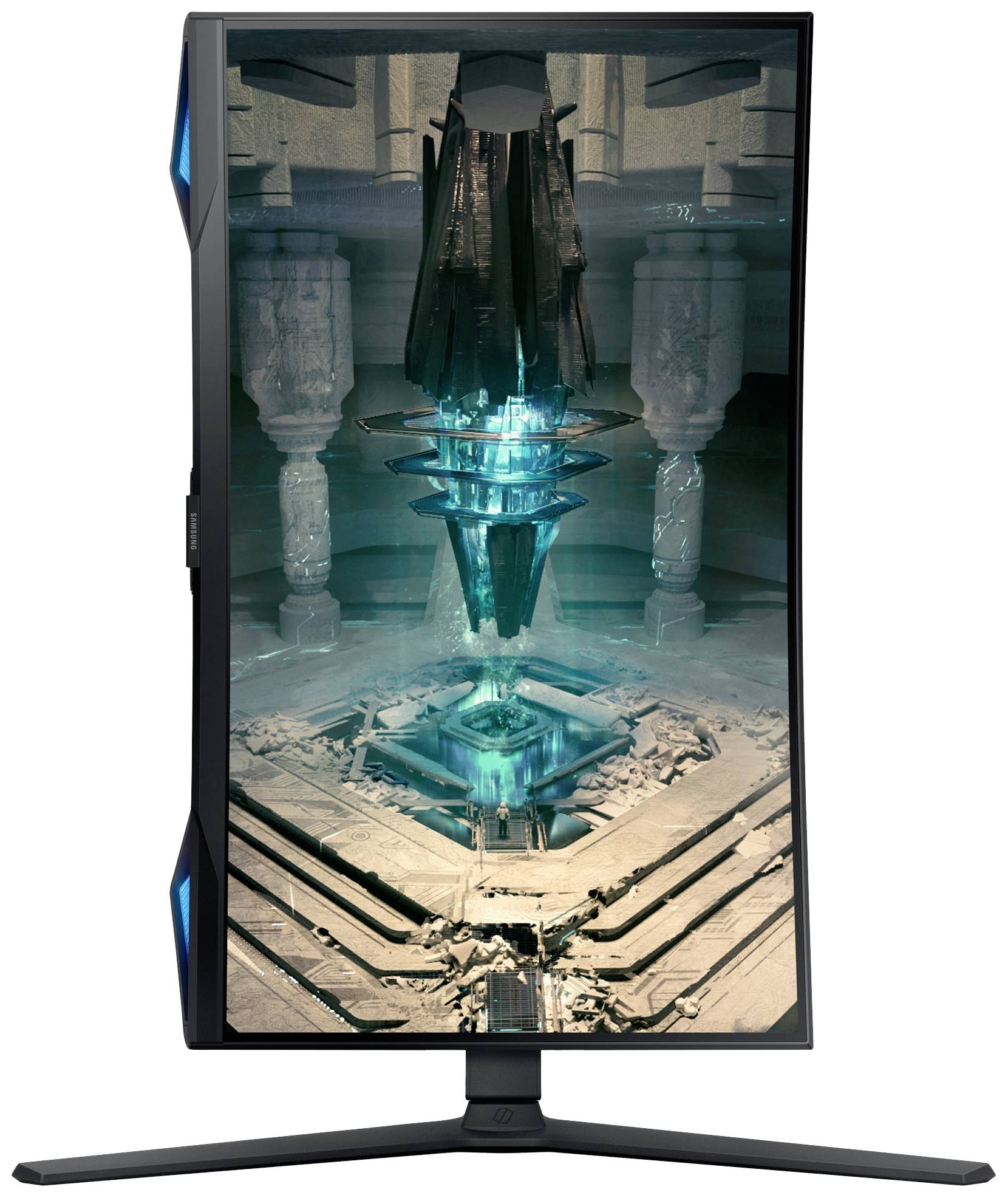 Samsung Odyssey G6 S27BG650EU LCD-Monitor EEK F (A - G) 68.6 cm (27 Zoll) 2560 x 1440 Pixel 16:9 1 ms HDMI®, DisplayPort, Kopfhörer (3.5 mm Klinke)