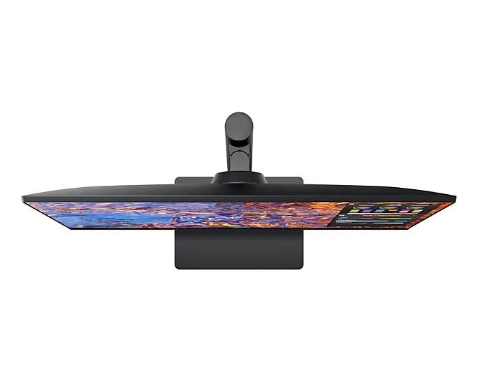 Samsung LS27B800PXU LED-Monitor EEK F (A - G) 68.6 cm (27 Zoll) 3840 x 2160 Pixel 16:9 5 ms HDMI®, DisplayPort, USB-A (USB 3.2 Gen 1), USB-C®, RJ45