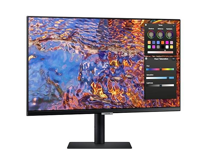 Samsung LS27B800PXU LED-Monitor EEK F (A - G) 68.6 cm (27 Zoll) 3840 x 2160 Pixel 16:9 5 ms HDMI®, DisplayPort, USB-A (USB 3.2 Gen 1), USB-C®, RJ45