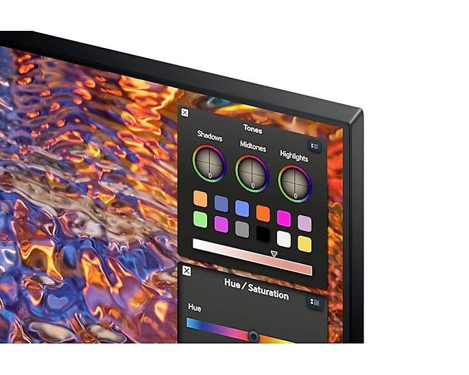 Samsung LS27B800PXU LED-Monitor EEK F (A - G) 68.6 cm (27 Zoll) 3840 x 2160 Pixel 16:9 5 ms HDMI®, DisplayPort, USB-A (USB 3.2 Gen 1), USB-C®, RJ45