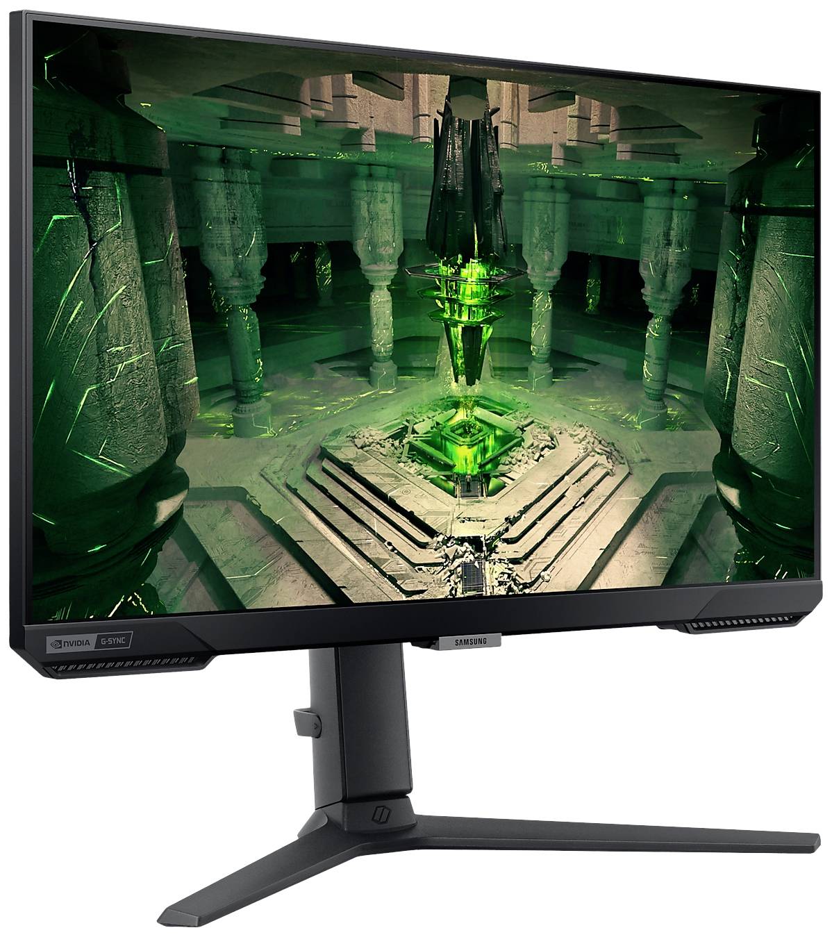 Samsung Odyssey G4 S25BG400EU LED-Monitor EEK E (A - G) 63.5 cm (25 Zoll) 1920 x 1080 Pixel 16:9 1 ms DisplayPort, HDMI®, Kopfhörer (3.5 mm Klinke)