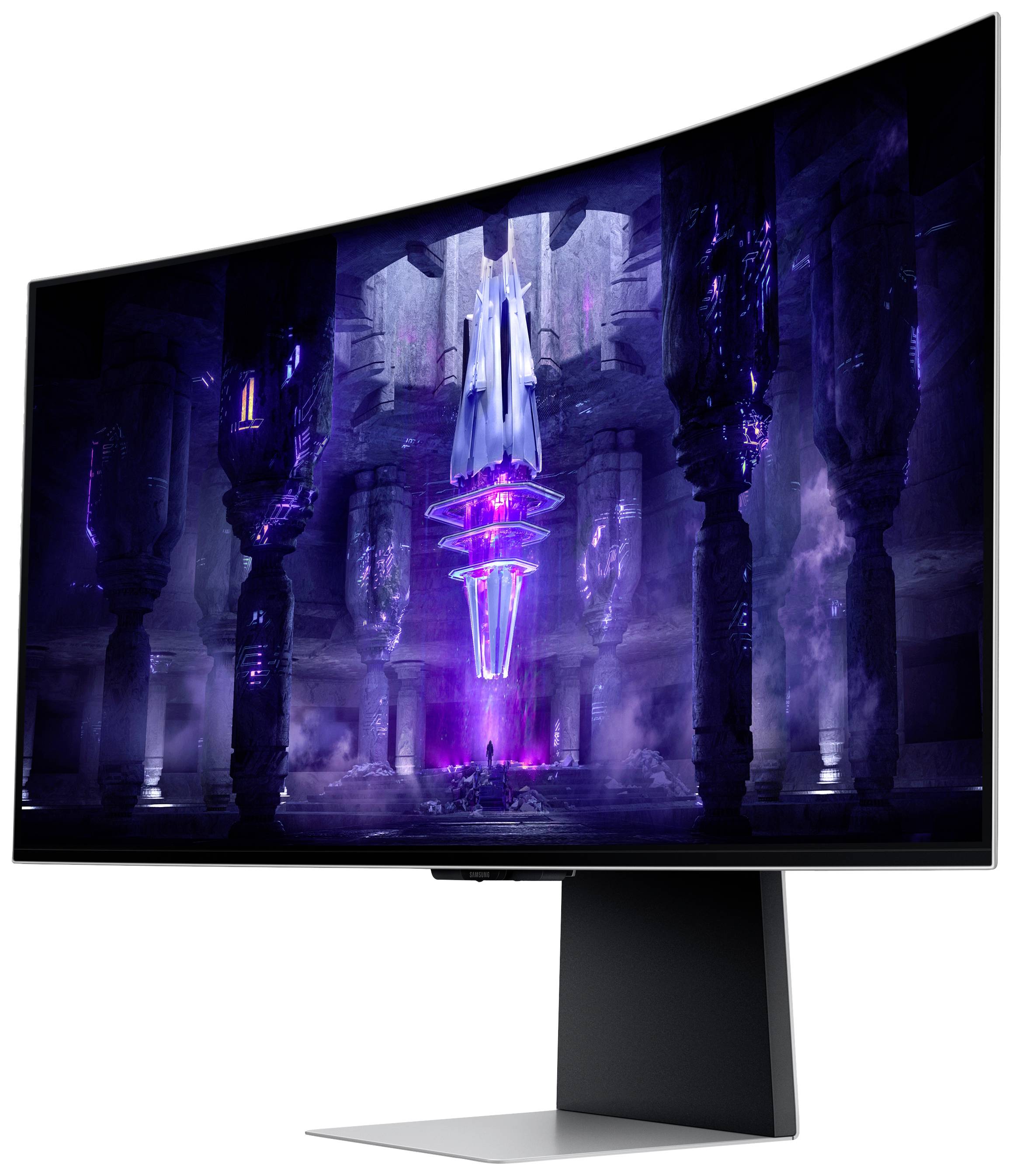 Samsung Odyssey OLED G8 S34BG850SU LED-Monitor EEK G (A - G) 86.4cm (34 Zoll) 3440 x 1440 Pixel 21:9 Mini DisplayPort, Mic