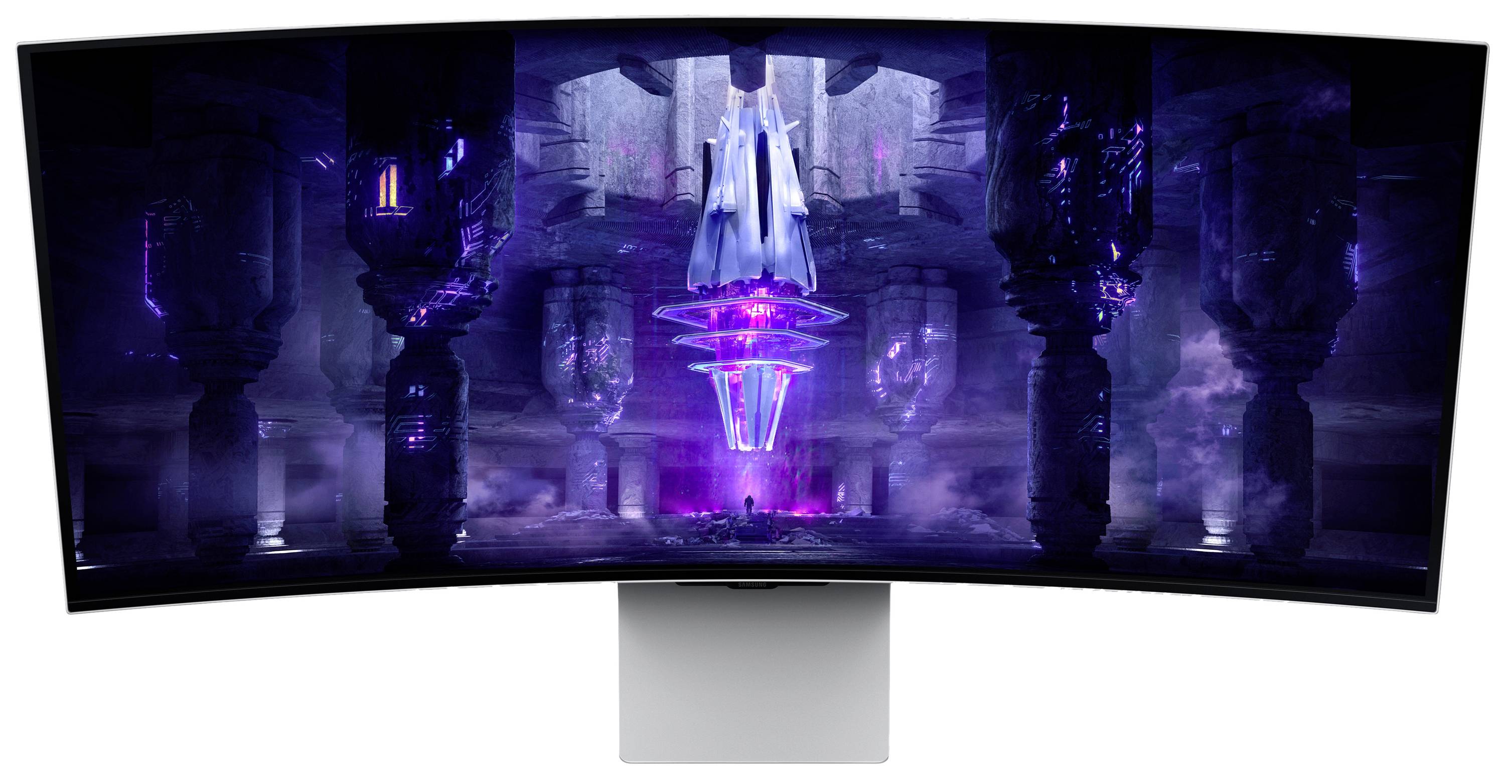 Samsung Odyssey OLED G8 S34BG850SU LED-Monitor EEK G (A - G) 86.4cm (34 Zoll) 3440 x 1440 Pixel 21:9 Mini DisplayPort, Mic