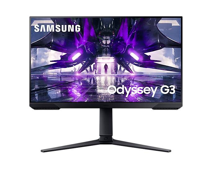 Samsung Odyssey G3 S24AG304NR LED-Monitor EEK E (A - G) 61 cm (24 Zoll) 1920 x 1080 Pixel 16:9 1 ms HDMI®, DisplayPort, Kopfhörer (3.5 mm Klinke)