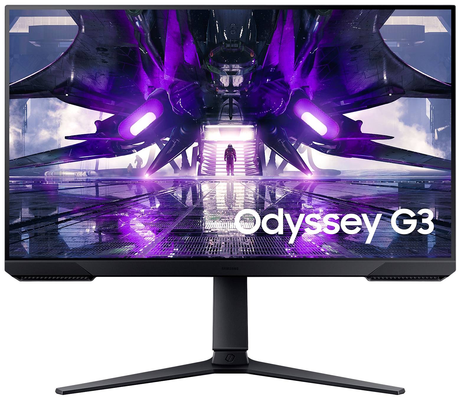 Samsung Odyssey G3 S27AG304NR LED-Monitor EEK E (A - G) 68.6 cm (27 Zoll) 1920 x 1080 Pixel 16:9 1 ms HDMI®, DisplayPort, Kopfhörer (3.5 mm Klinke)