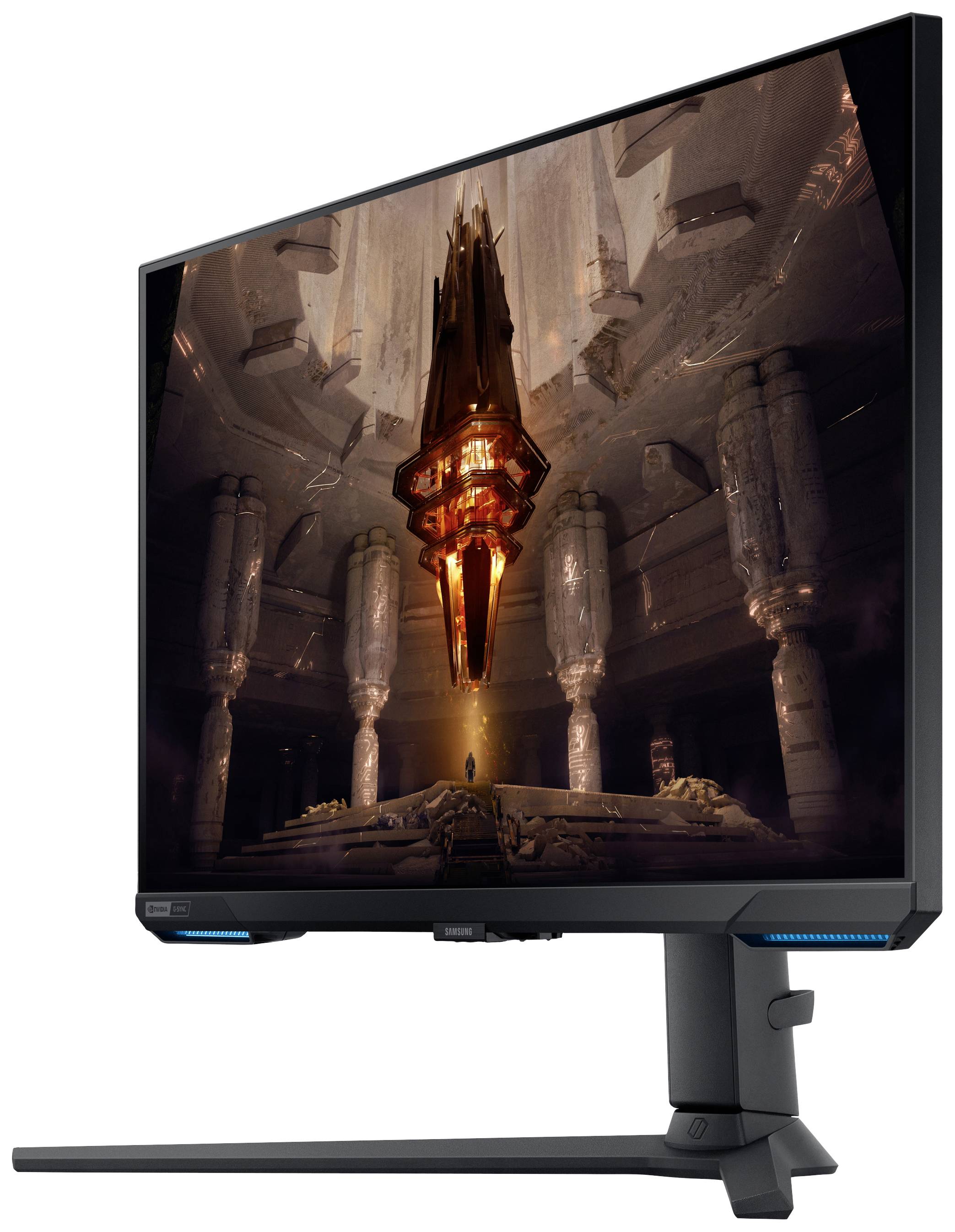 Samsung Odyssey G7 S28BG700EP LED-Monitor EEK F (A - G) 71.1 cm (28 Zoll) 3840 x 2160 Pixel 16:9 1 ms HDMI®, DisplayPort, USB-A (USB 3.2 Gen 1), USB