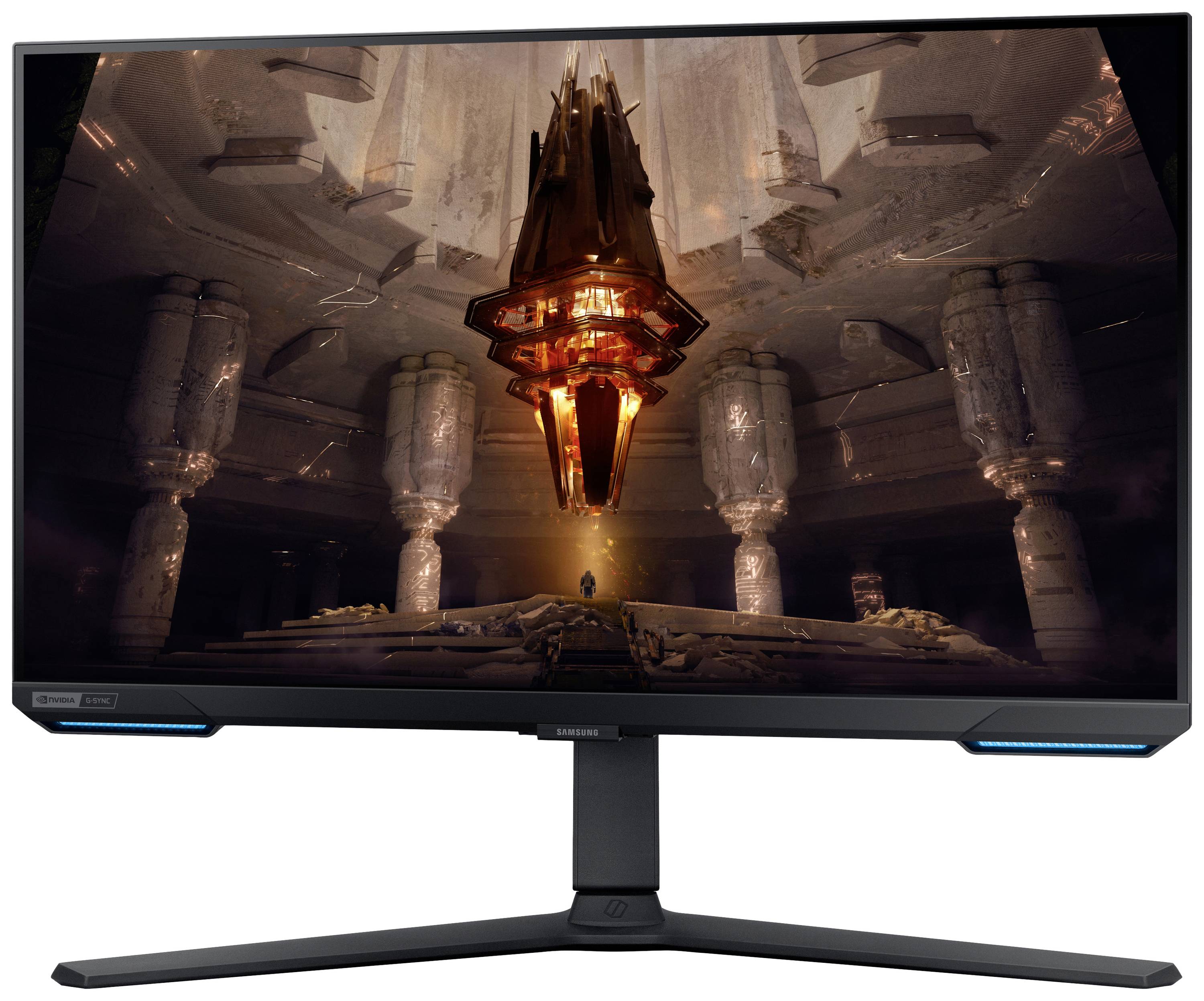 Samsung Odyssey G7 S28BG700EP LED-Monitor EEK F (A - G) 71.1 cm (28 Zoll) 3840 x 2160 Pixel 16:9 1 ms HDMI®, DisplayPort, USB-A (USB 3.2 Gen 1), USB
