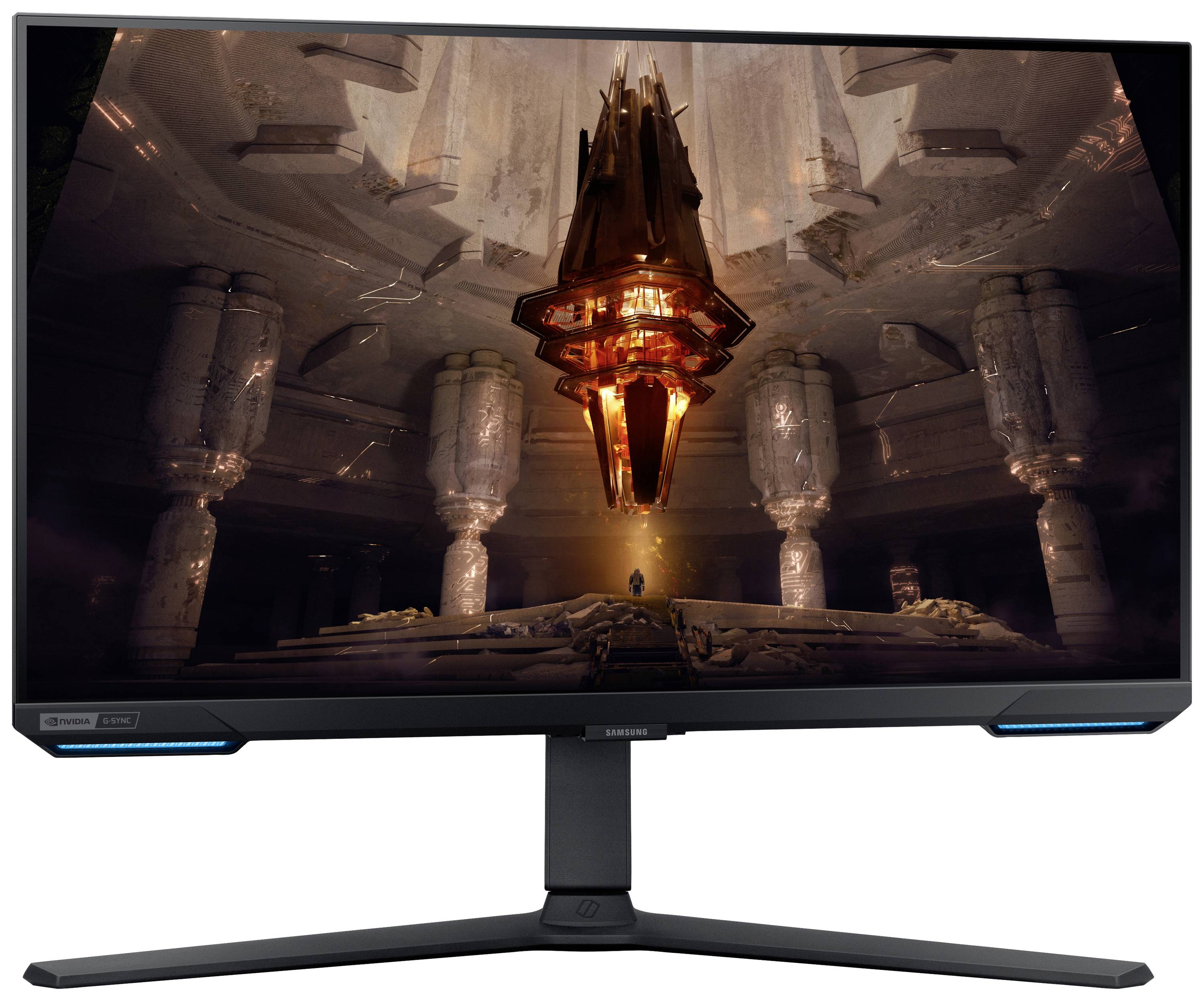 Samsung Odyssey G7 S28BG700EP LED-Monitor EEK F (A - G) 71.1 cm (28 Zoll) 3840 x 2160 Pixel 16:9 1 ms HDMI®, DisplayPort, USB-A (USB 3.2 Gen 1), USB