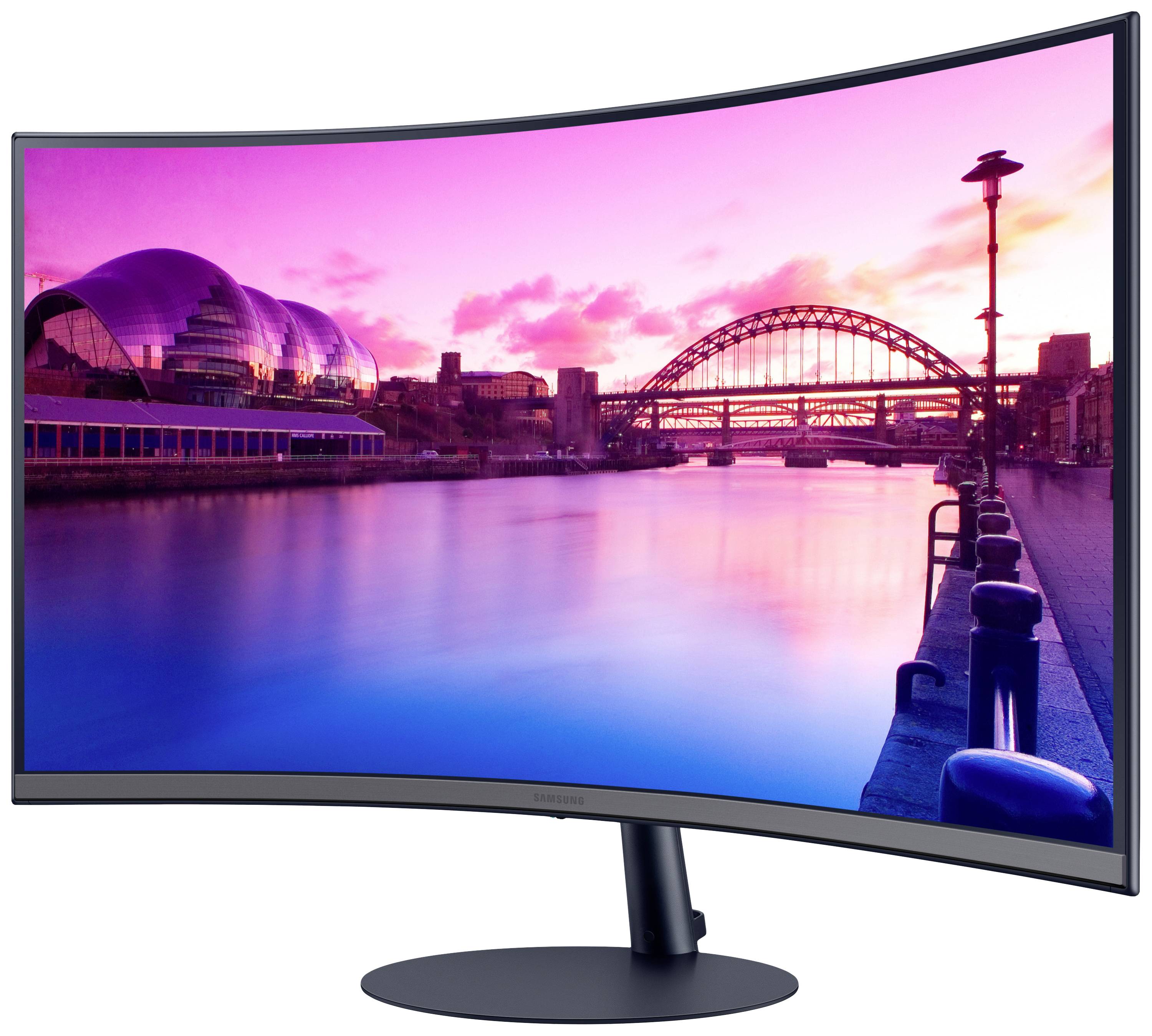 Samsung S27C390EAU LED-Monitor EEK E (A - G) 68.6 cm (27 Zoll) 1920 x 1080 Pixel 16:9 4 ms HDMI®, DisplayPort, Kopfhörer (3.5 mm Klinke) VA LCD
