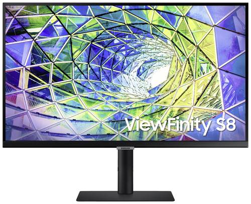 Samsung ViewFinity S8 S27A800UNP LED-Monitor 68.6cm (27 Zoll) EEK F (A - G) 3840 x 2160 Pixel UHD, 4