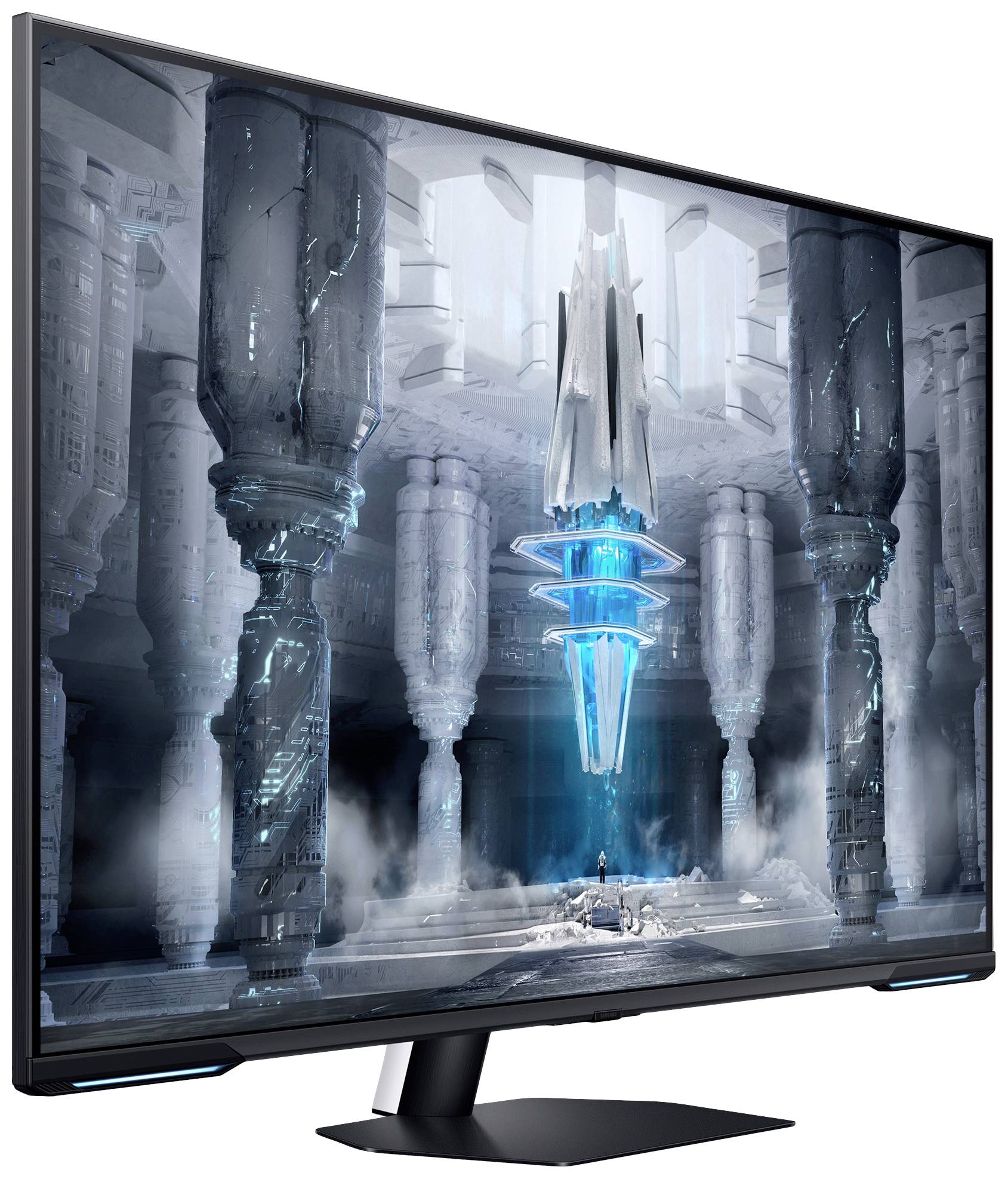 Samsung Odyssey Neo G7 S43CG700NU LED-Monitor EEK G (A - G) 109.2 cm (43 Zoll) 3840 x 2160 Pixel 16:9 1 ms DisplayPort, HDMI®, USB-A (USB 3.2 Gen 1)