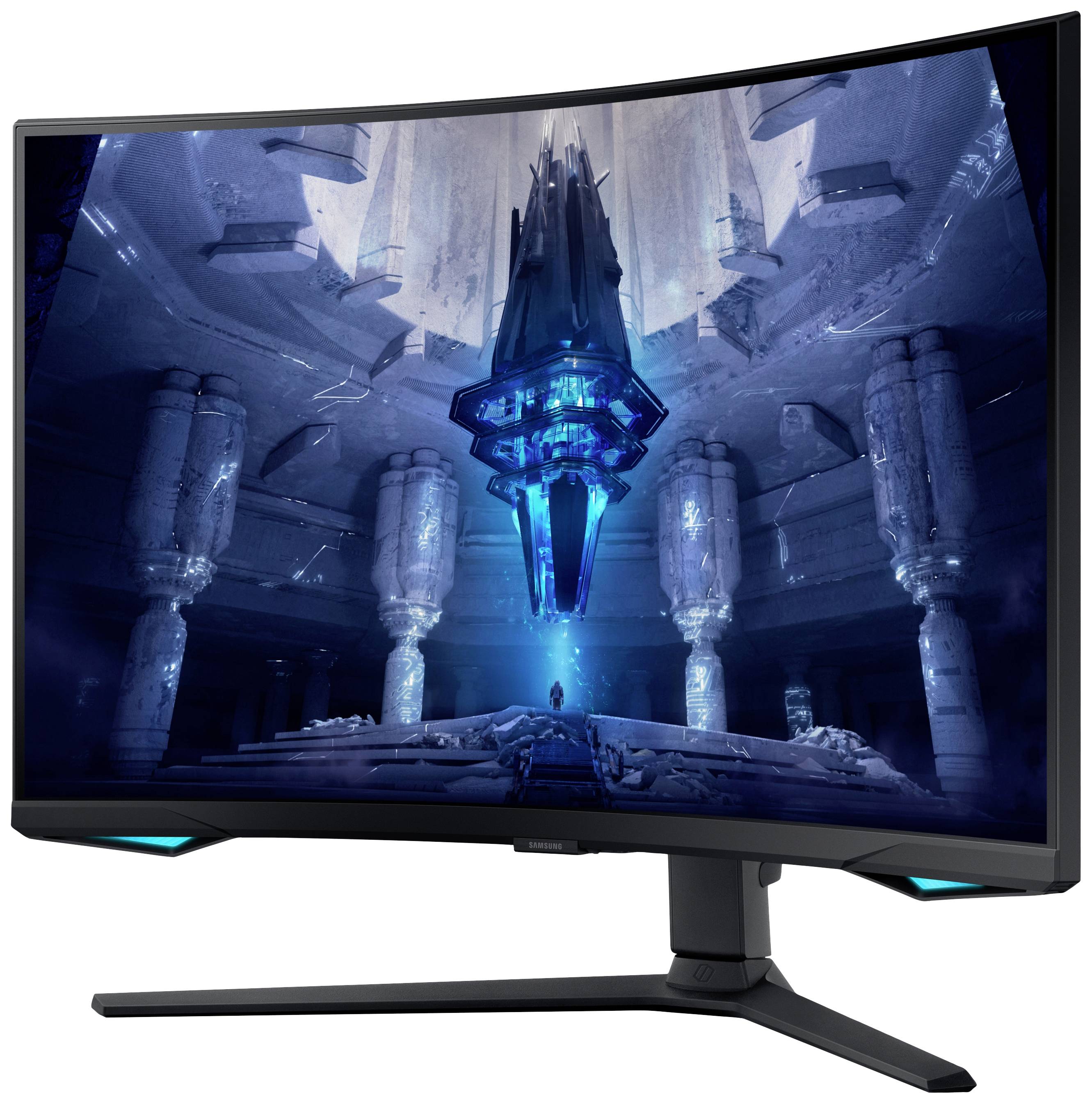 Samsung Odyssey Neo G7 S32BG750NP LED-Monitor EEK G (A - G) 81.3 cm (32 Zoll) 3840 x 2160 Pixel 16:9 1 ms HDMI®, DisplayPort, USB-A (USB 3.2 Gen 1)