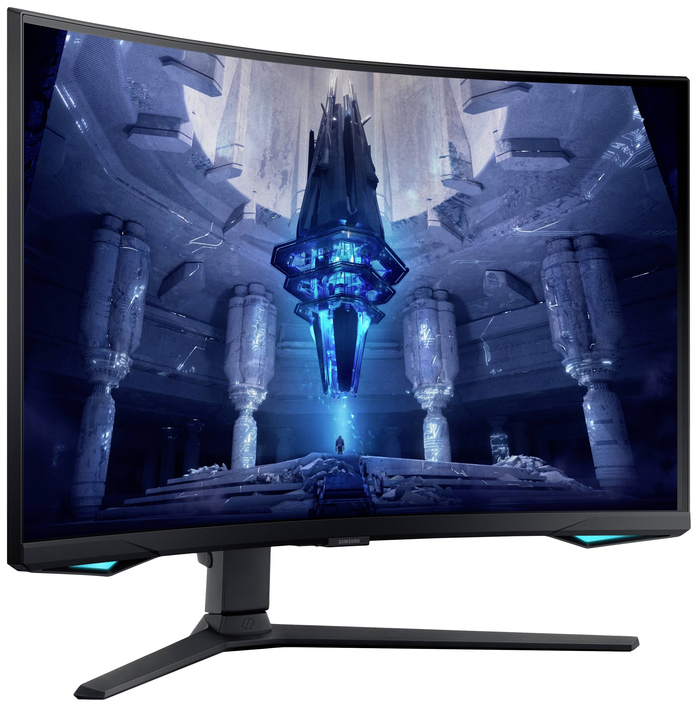 Samsung Odyssey Neo G7 S32BG750NP LED-Monitor EEK G (A - G) 81.3 cm (32 Zoll) 3840 x 2160 Pixel 16:9 1 ms HDMI®, DisplayPort, USB-A (USB 3.2 Gen 1)