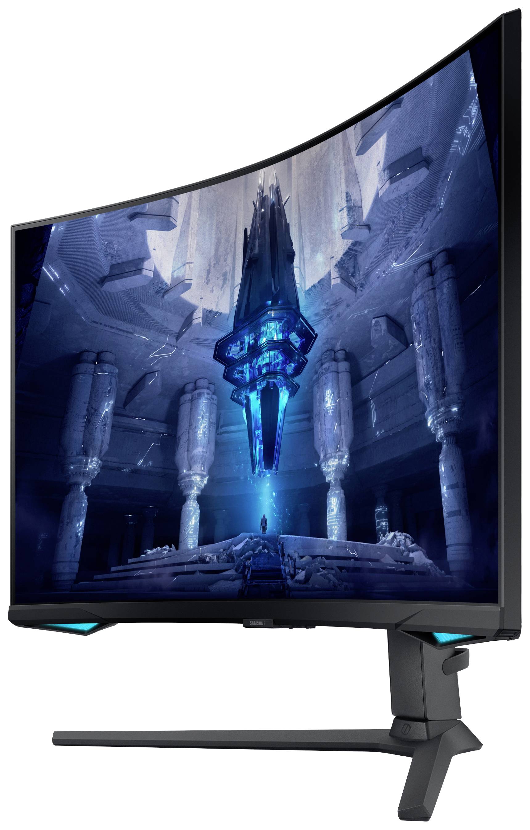 Samsung Odyssey Neo G7 S32BG750NP LED-Monitor EEK G (A - G) 81.3 cm (32 Zoll) 3840 x 2160 Pixel 16:9 1 ms HDMI®, DisplayPort, USB-A (USB 3.2 Gen 1)