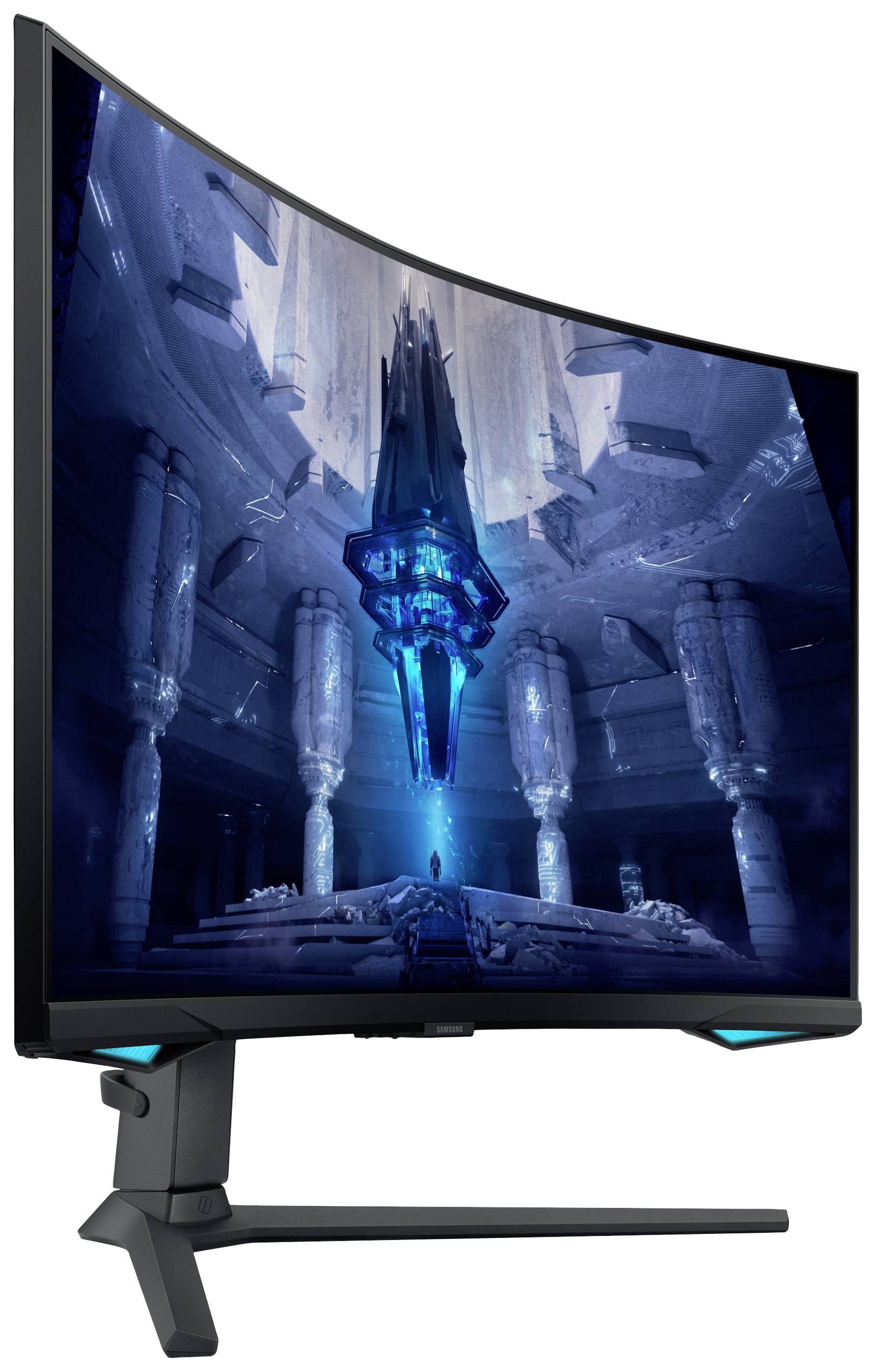 Samsung Odyssey Neo G7 S32BG750NP LED-Monitor EEK G (A - G) 81.3 cm (32 Zoll) 3840 x 2160 Pixel 16:9 1 ms HDMI®, DisplayPort, USB-A (USB 3.2 Gen 1)