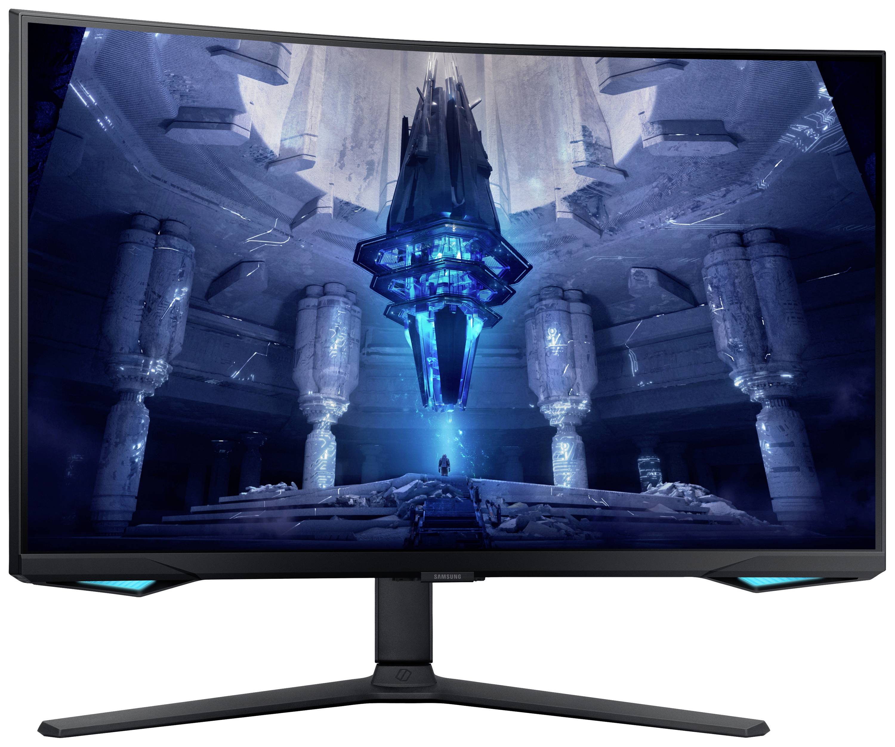 Samsung Odyssey Neo G7 S32BG750NP LED-Monitor EEK G (A - G) 81.3 cm (32 Zoll) 3840 x 2160 Pixel 16:9 1 ms HDMI®, DisplayPort, USB-A (USB 3.2 Gen 1)
