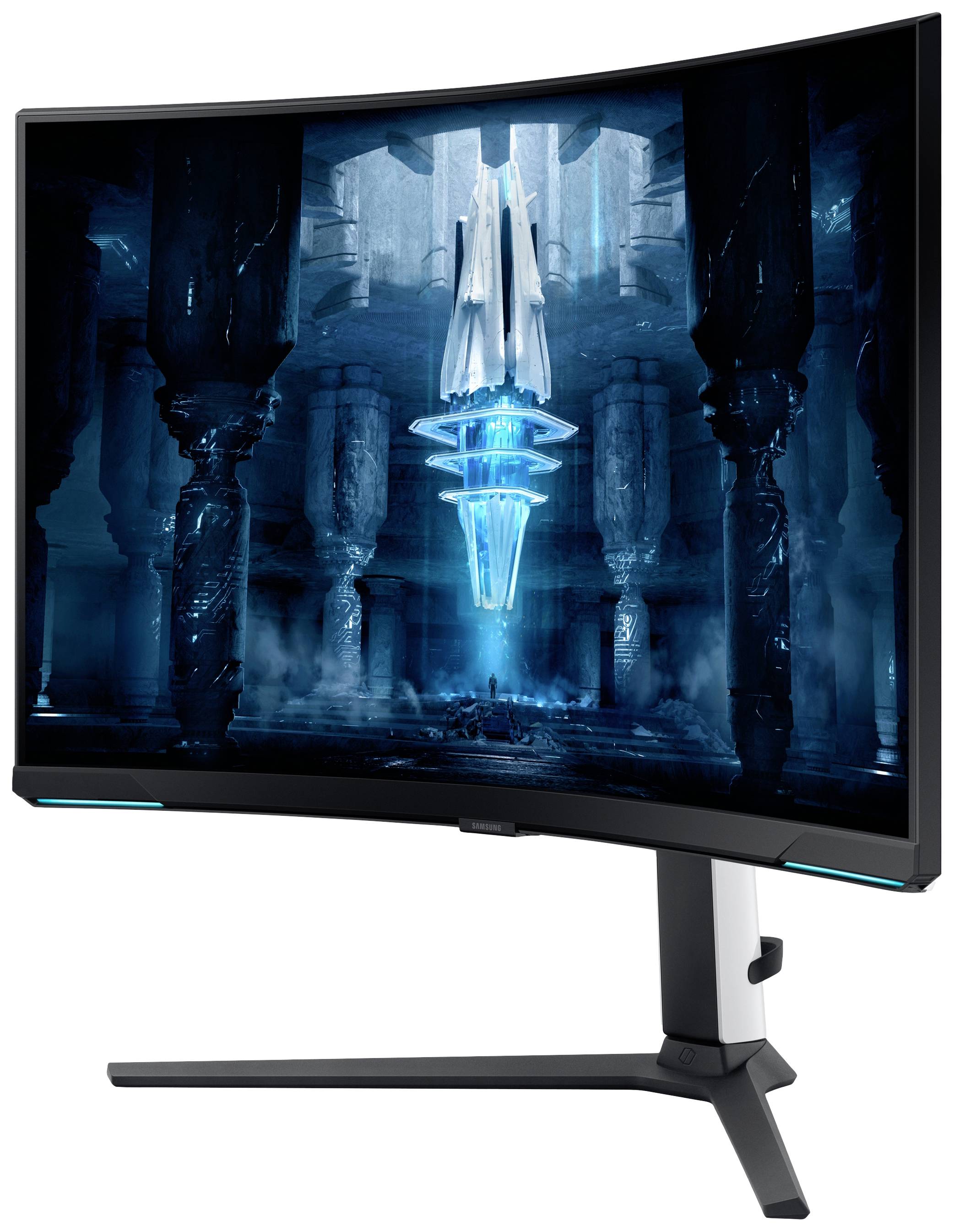 Samsung Odyssey Neo G8 S32BG850NP LED-Monitor EEK G (A - G) 81.3 cm (32 Zoll) 3840 x 2160 Pixel 16:9 1 ms HDMI®, DisplayPort, USB-A (USB 3.2 Gen 1)