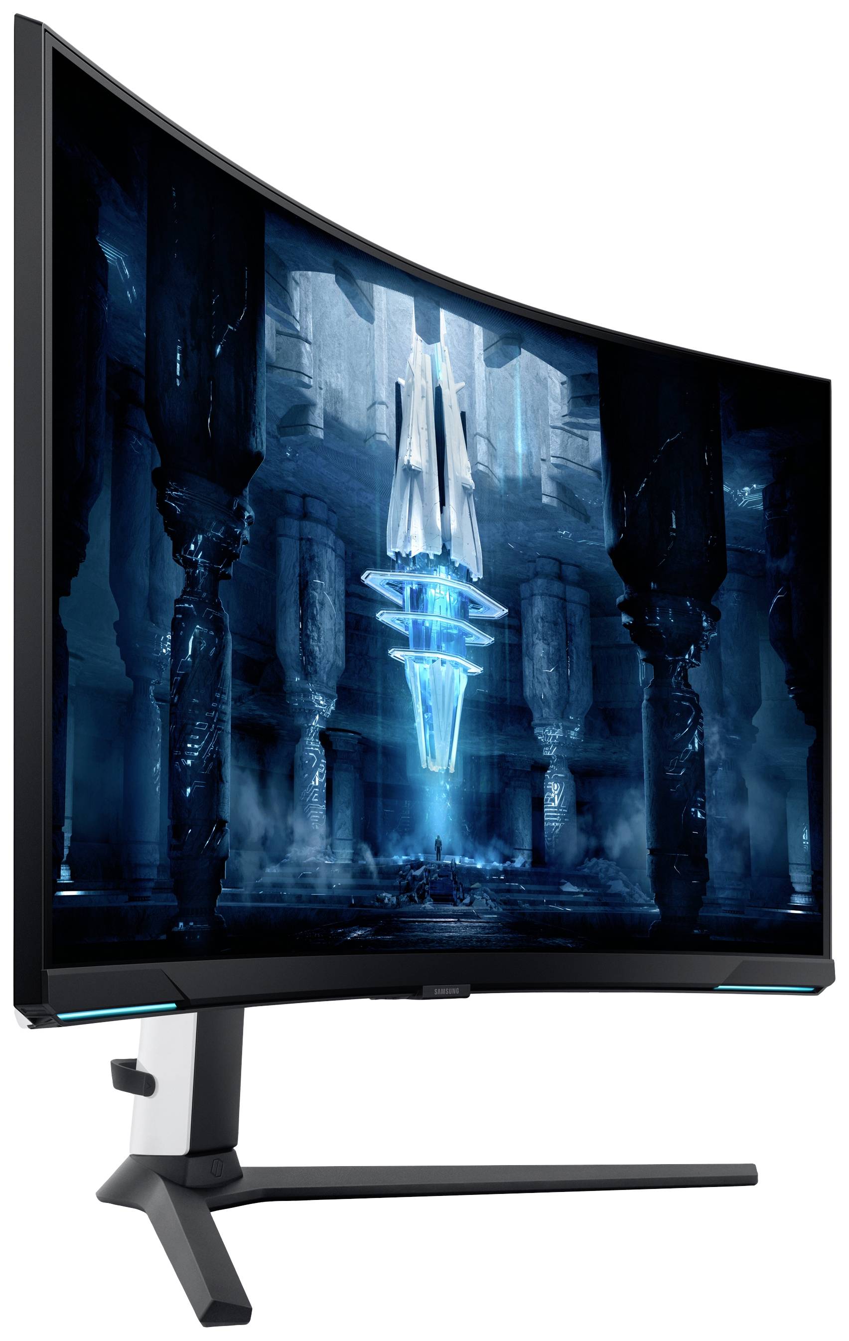 Samsung Odyssey Neo G8 S32BG850NP LED-Monitor EEK G (A - G) 81.3 cm (32 Zoll) 3840 x 2160 Pixel 16:9 1 ms HDMI®, DisplayPort, USB-A (USB 3.2 Gen 1)