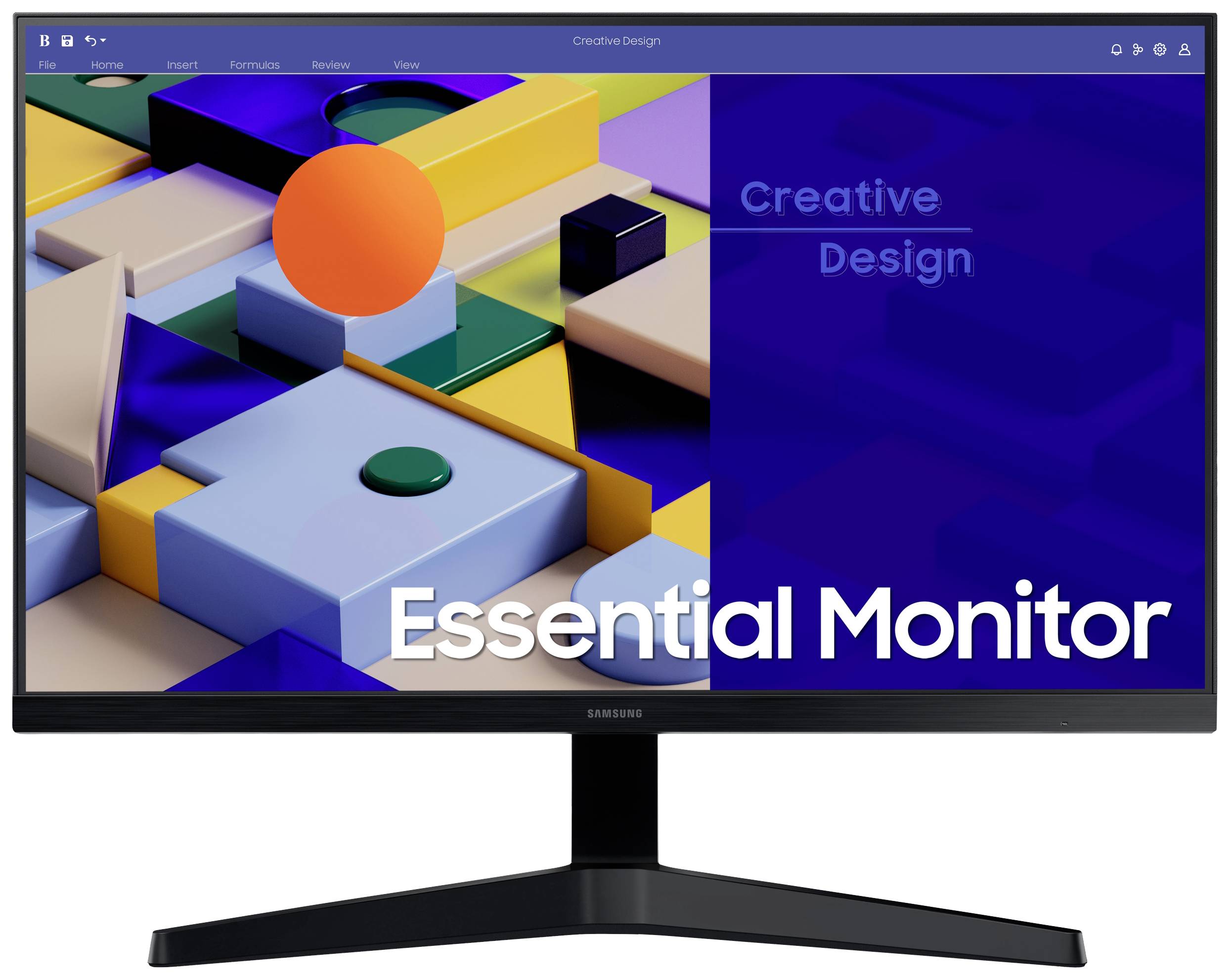 Samsung S27C314EAU LED-Monitor EEK E (A - G) 68.6 cm (27 Zoll) 1920 x 1080 Pixel 16:9 5 ms VGA, HDMI® IPS LED