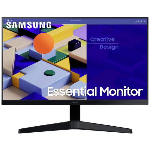 Samsung S24C314EAU LED-Monitor EEK E (A - G) 61cm (24 Zoll) 1920 x 1080 Pixel 16:9 5 ms VGA, HDMI® IPS LED