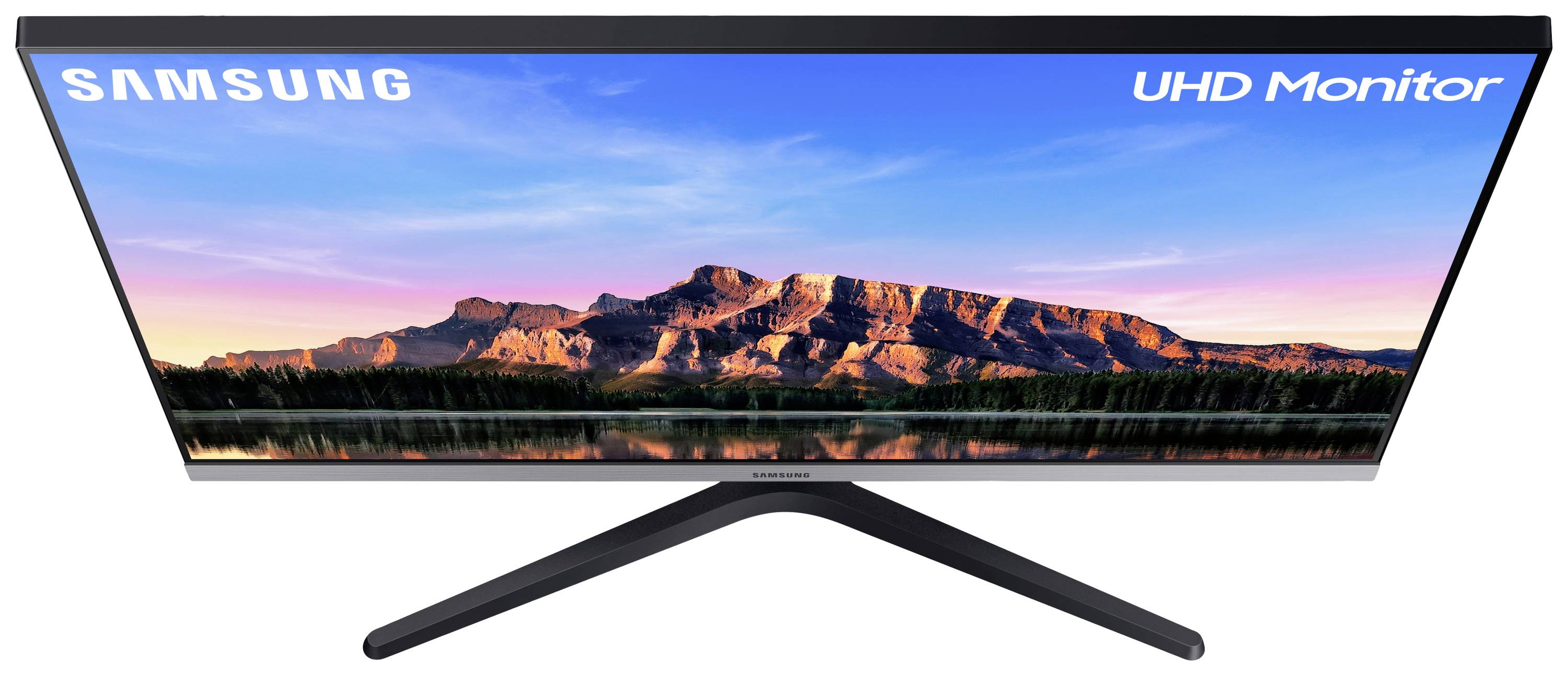 Samsung U28R550UQP LED-Monitor EEK F (A - G) 71.1 cm (28 Zoll) 3840 x 2160 Pixel 16:9 4 ms DisplayPort, HDMI®, Kopfhörer (3.5 mm Klinke) IPS LCD