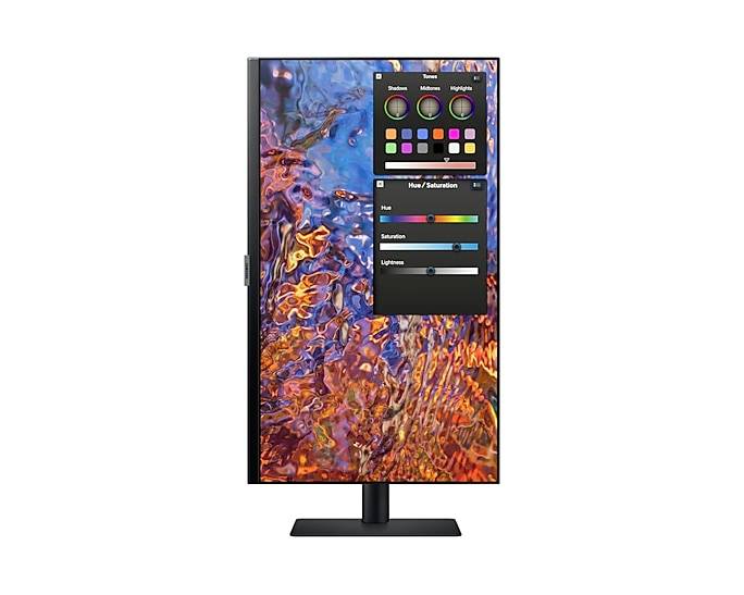 Samsung S27B800PXP LED-Monitor EEK F (A - G) 68.6cm (27 Zoll) 3840 x 2160 Pixel 16:9 5 ms HDMI®, DisplayPort, USB-C® IPS LCD