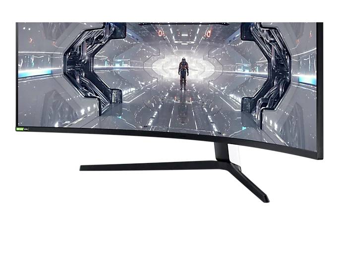 Samsung Odyssey G9 C49G94TSSP LED-Monitor EEK G (A - G) 124.5 cm (49 Zoll) 5120 x 1440 Pixel 32:9 2 ms DisplayPort, HDMI®, Kopfhörer (3.5 mm Klinke