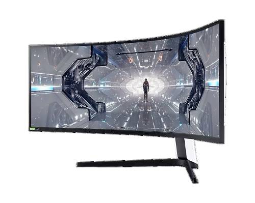 Samsung Odyssey G9 C49G94TSSP LED-Monitor EEK G (A - G) 124.5 cm (49 Zoll) 5120 x 1440 Pixel 32:9 2 ms DisplayPort, HDMI®, Kopfhörer (3.5 mm Klinke