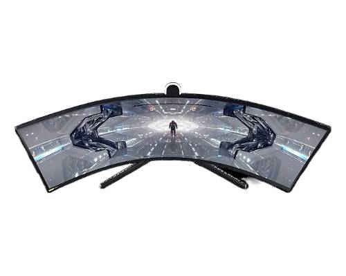 Samsung Odyssey G9 C49G94TSSP LED-Monitor EEK G (A - G) 124.5 cm (49 Zoll) 5120 x 1440 Pixel 32:9 2 ms DisplayPort, HDMI®, Kopfhörer (3.5 mm Klinke