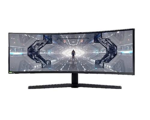 Samsung Odyssey G9 C49G94TSSP LED-Monitor EEK G (A - G) 124.5 cm (49 Zoll) 5120 x 1440 Pixel 32:9 2 ms DisplayPort, HDMI®, Kopfhörer (3.5 mm Klinke
