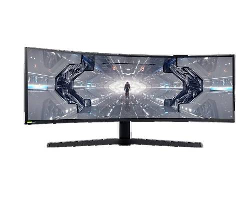 Samsung Odyssey G9 C49G94TSSP LED-Monitor EEK G (A - G) 124.5 cm (49 Zoll) 5120 x 1440 Pixel 32:9 2 ms DisplayPort, HDMI®, Kopfhörer (3.5 mm Klinke