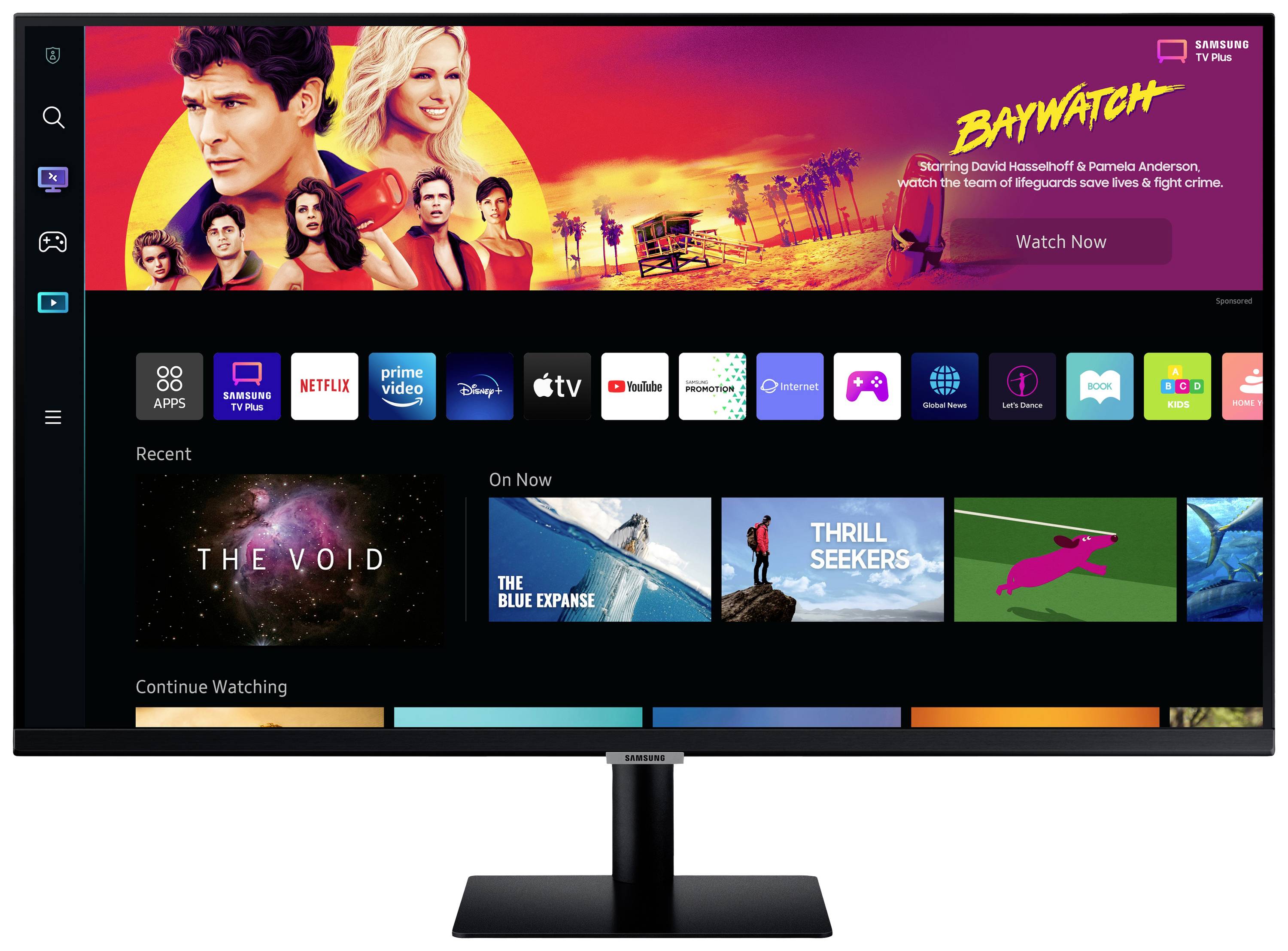 Samsung S32BM700UP LED-Monitor EEK G (A - G) 81.3cm (32 Zoll) 3840 x 2160 Pixel 16:9 4 ms HDMI®, USB-C®, USB-A (USB 2.0), WLAN
