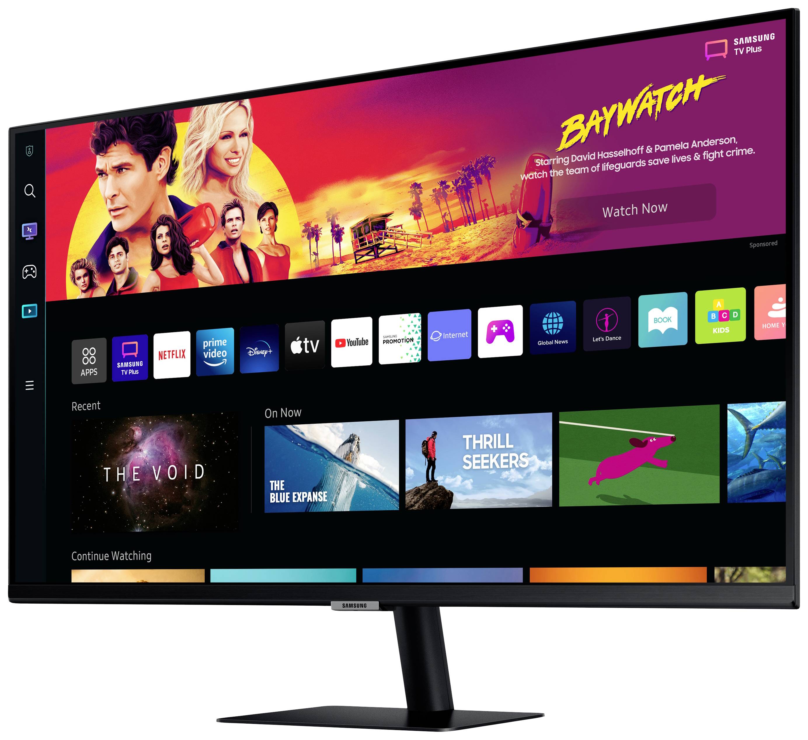 Samsung S32BM700UP LED-Monitor EEK G (A - G) 81.3cm (32 Zoll) 3840 x 2160 Pixel 16:9 4 ms HDMI®, USB-C®, USB-A (USB 2.0), WLAN