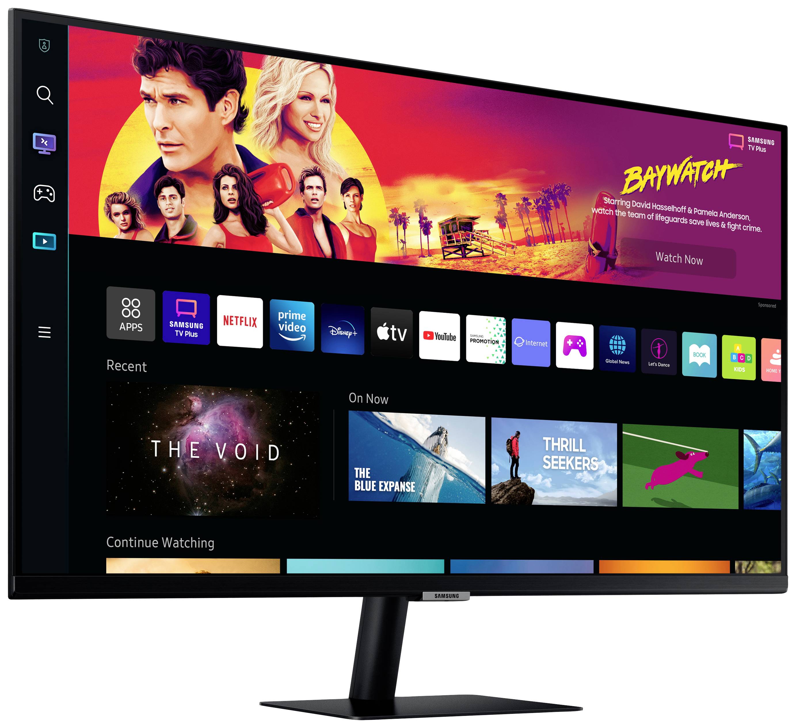 Samsung S32BM700UP LED-Monitor EEK G (A - G) 81.3cm (32 Zoll) 3840 x 2160 Pixel 16:9 4 ms HDMI®, USB-C®, USB-A (USB 2.0), WLAN