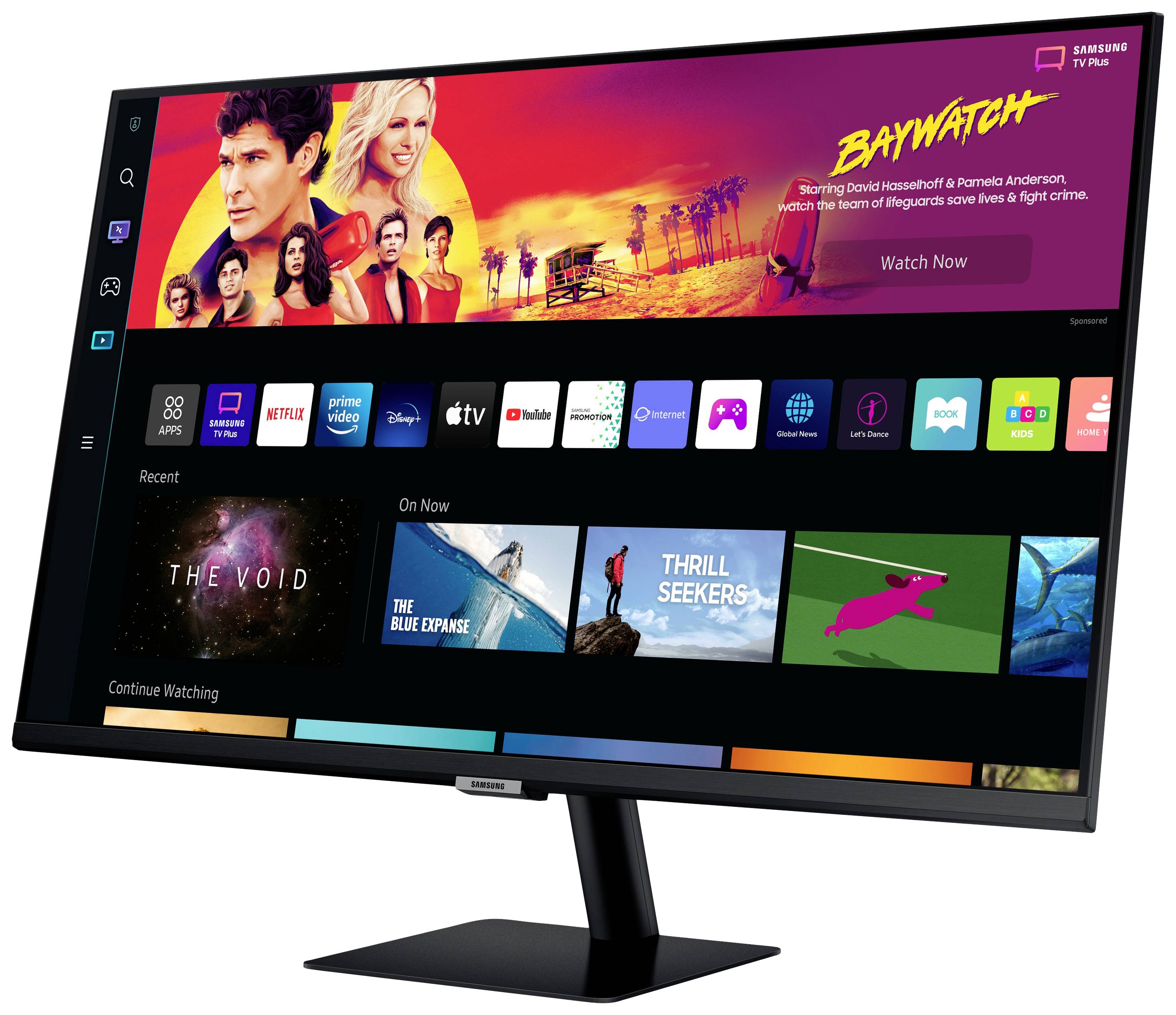 Samsung S32BM700UP LED-Monitor EEK G (A - G) 81.3cm (32 Zoll) 3840 x 2160 Pixel 16:9 4 ms HDMI®, USB-C®, USB-A (USB 2.0), WLAN