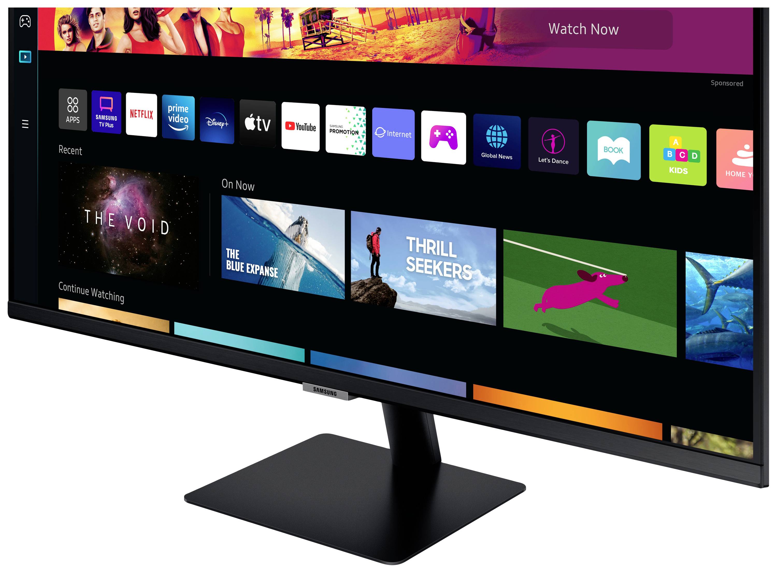 Samsung S32BM700UP LED-Monitor EEK G (A - G) 81.3cm (32 Zoll) 3840 x 2160 Pixel 16:9 4 ms HDMI®, USB-C®, USB-A (USB 2.0), WLAN