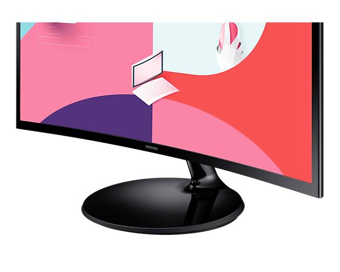 Samsung S27C364EAU LCD-Monitor EEK E (A - G) 68.6 cm (27 Zoll) 1920 x 1080 Pixel 16:9 4 ms HDMI®, VGA, Kopfhörer (3.5 mm Klinke) VA LCD