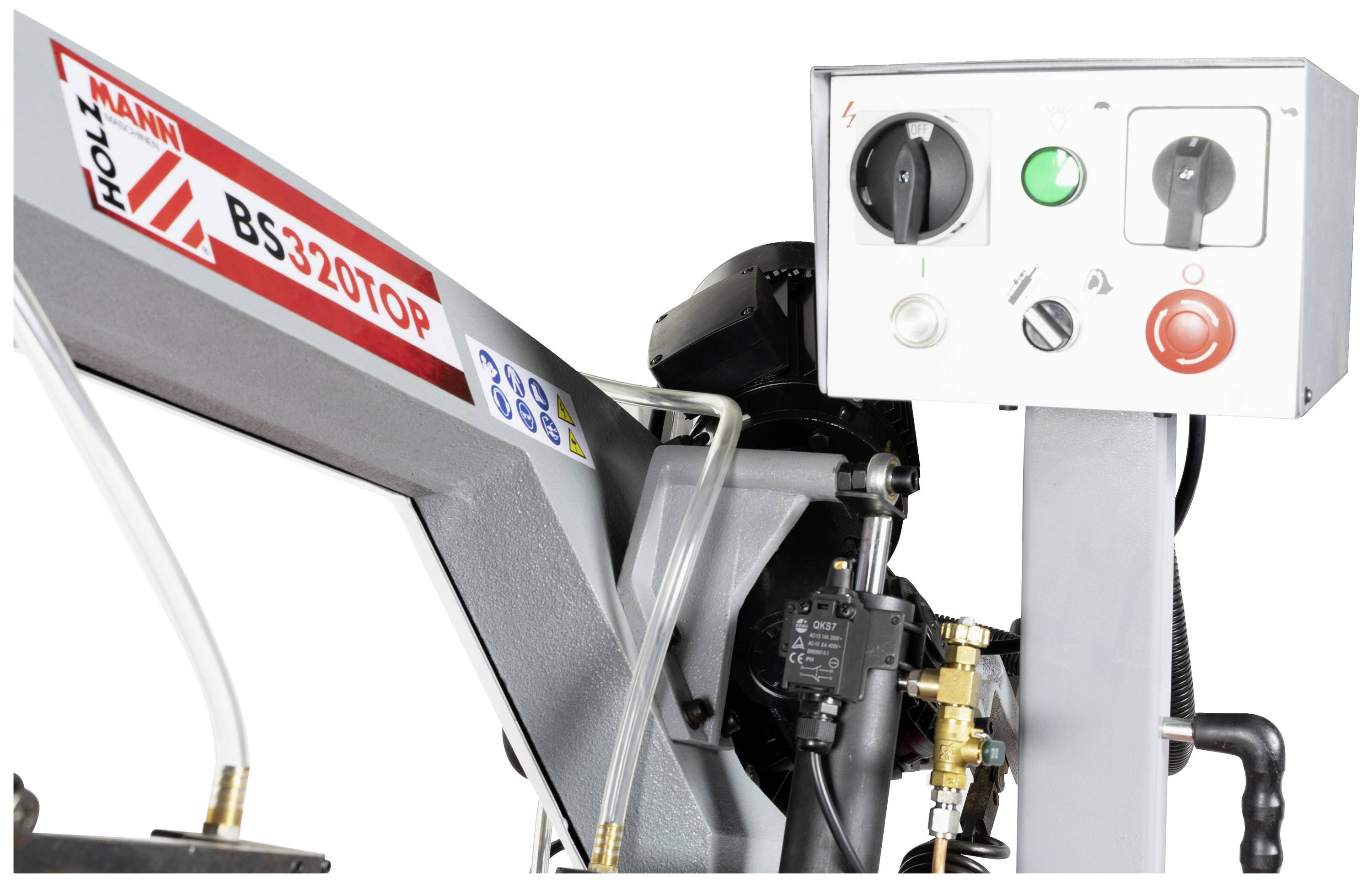 Holzmann Maschinen Metallbandsäge BS320TOP_400V 400V 1100W Sägeblatt-Länge 2680mm