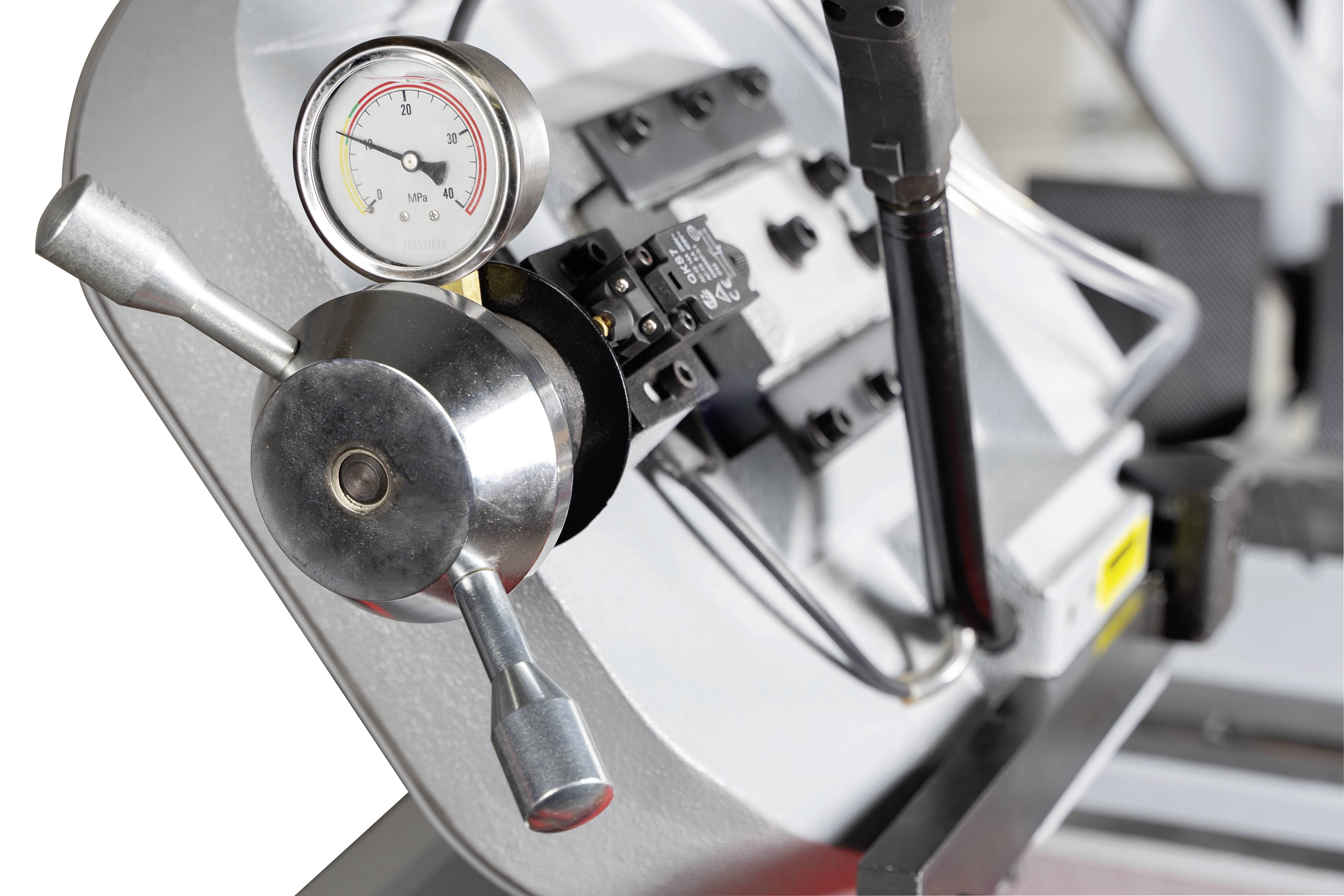 Holzmann Maschinen Metallbandsäge BS370TOP_400V 400V 1100W Sägeblatt-Länge 3160mm