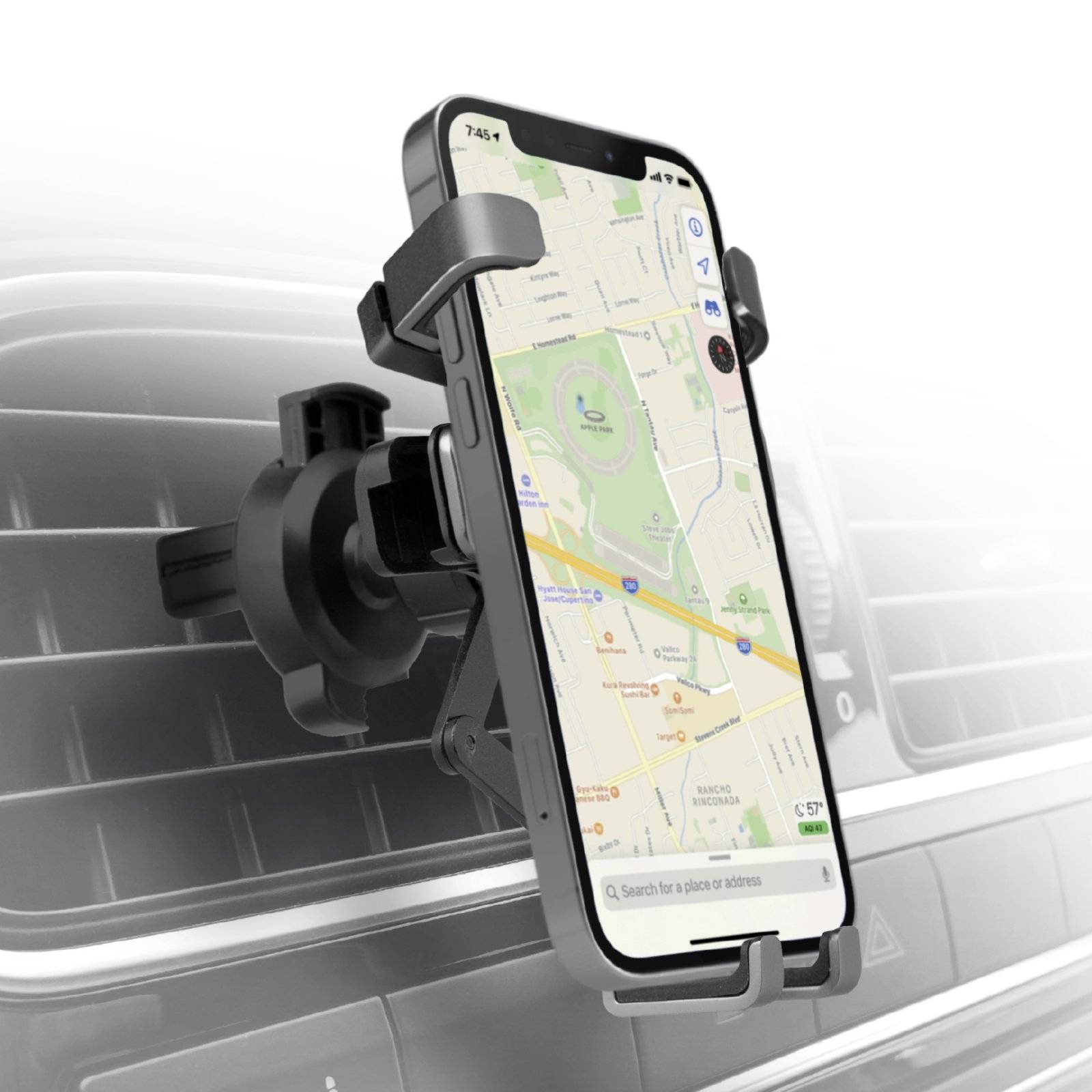 Sbs mobile TESUPGRAVPRO Lüftungsgitter Handy-Kfz-Halterung 360° drehbar 80mm (max)