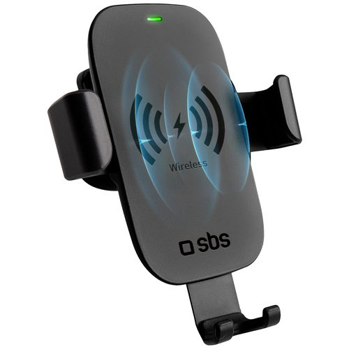 Sbs mobile Auto-Halterung Wireless Gravity mit Schnellladung Lüftungsgitter  Handy-Kfz-Halterung mit Induktionsladefunktion 55