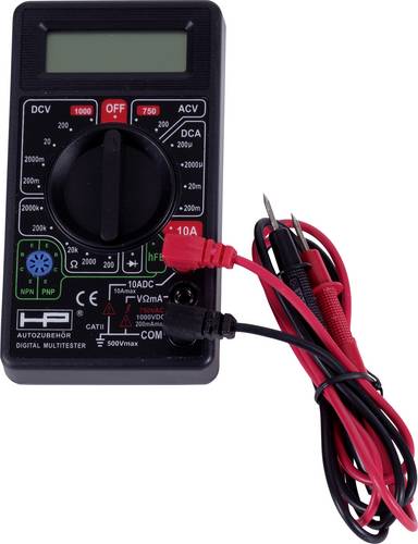 HP Autozubehör Hand-Multimeter digital CAT II 500 V