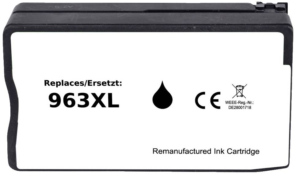 Renkforce Druckerpatrone ersetzt HP 963XL, 3JA30AE Kompatibel Schwarz RF-5679862