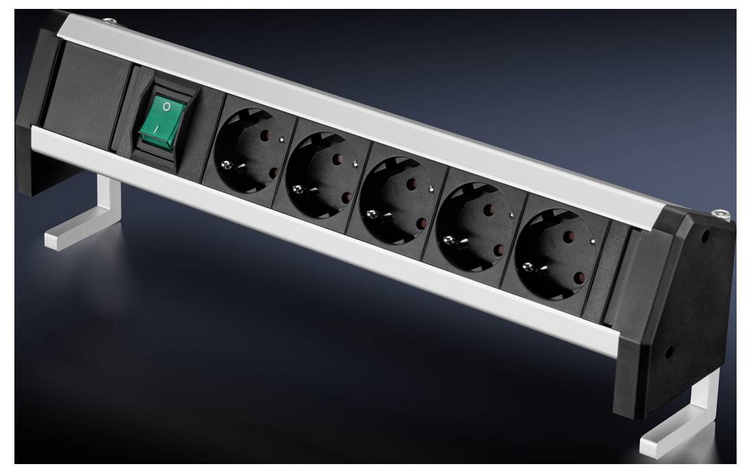 Rittal 4051114 Steckdosenleiste Schutzkontakt 1St.