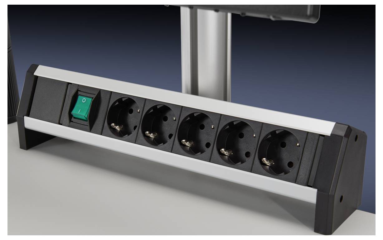 Rittal 4051114 Steckdosenleiste Schutzkontakt 1St.