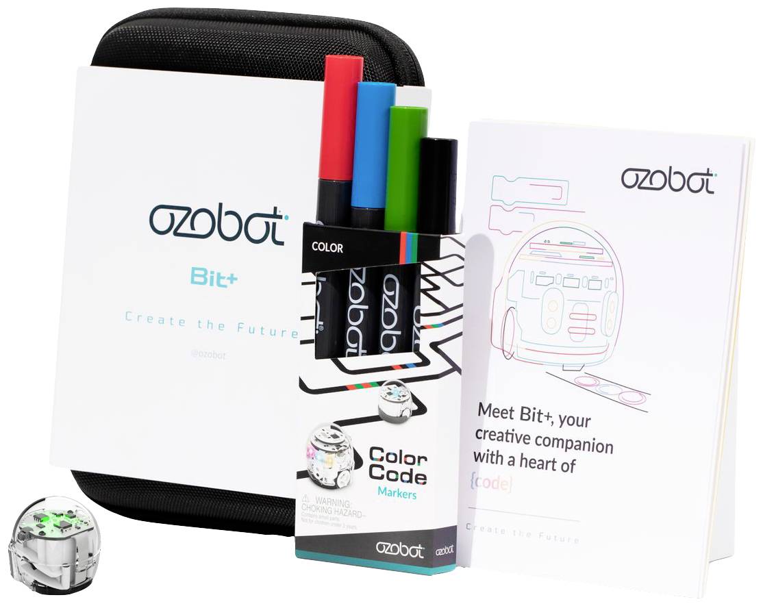 Ozobot Roboter Fertiggerät 50102BIT Bit+ Entry kit