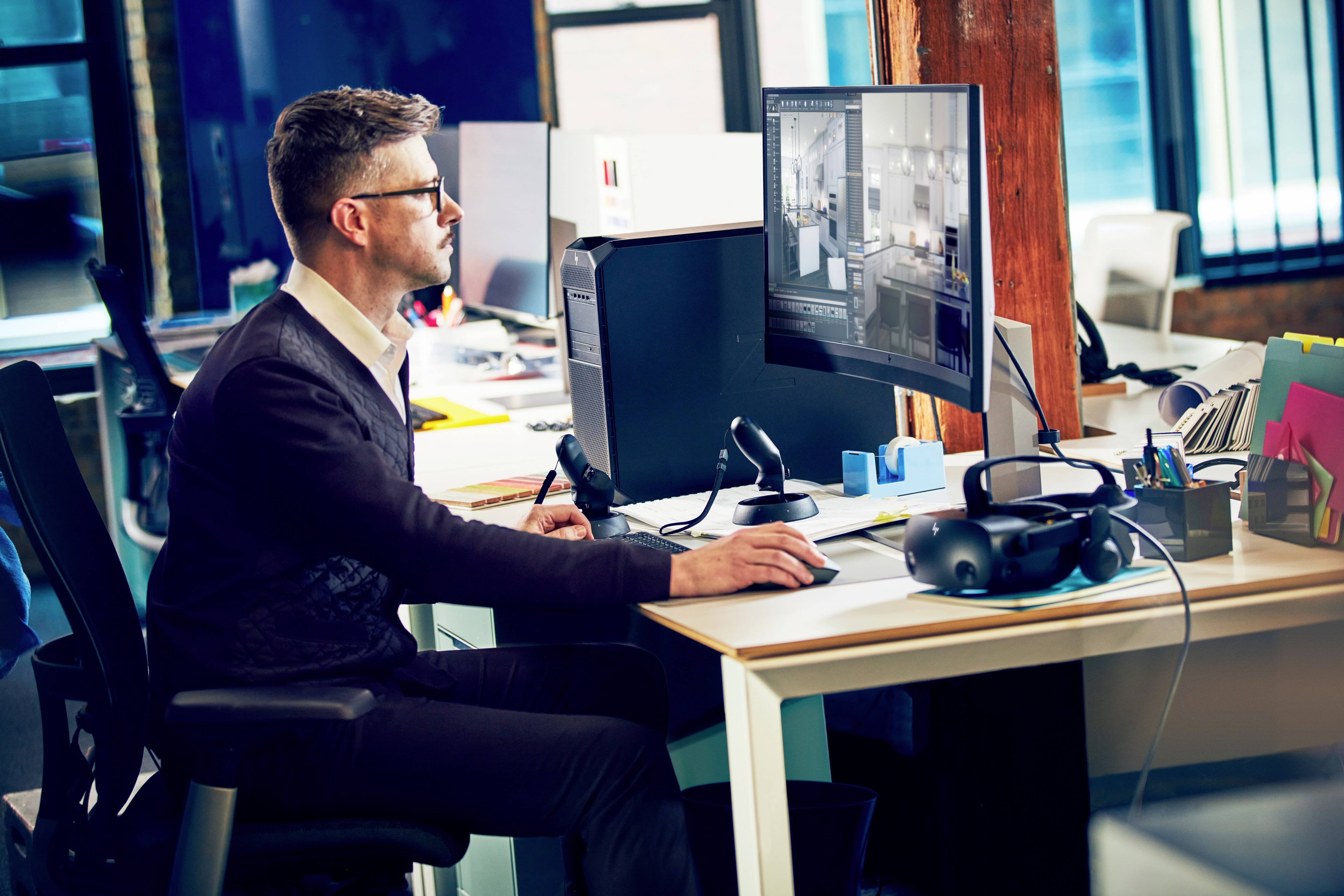 HP Workstation Z4 G5 Intel® Xeon® W w3-2425 4.2 GHz 32 GB RAM 512 GB SSD Nvidia RTX A2000 12 GB GDDR6 Win 11 Pro 5E8E1EA#ABD